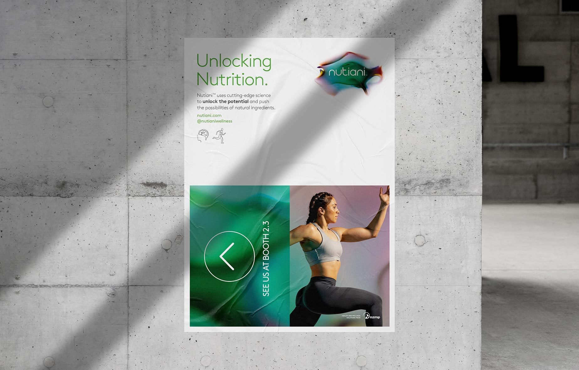 Mock up of a Nutiani poster.