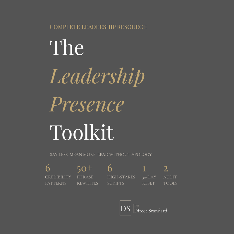 The Leadership Presence Toolkit