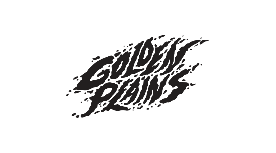 Text reading "Golden Plane" with a dynamic, splash-like design in black on a transparent background.