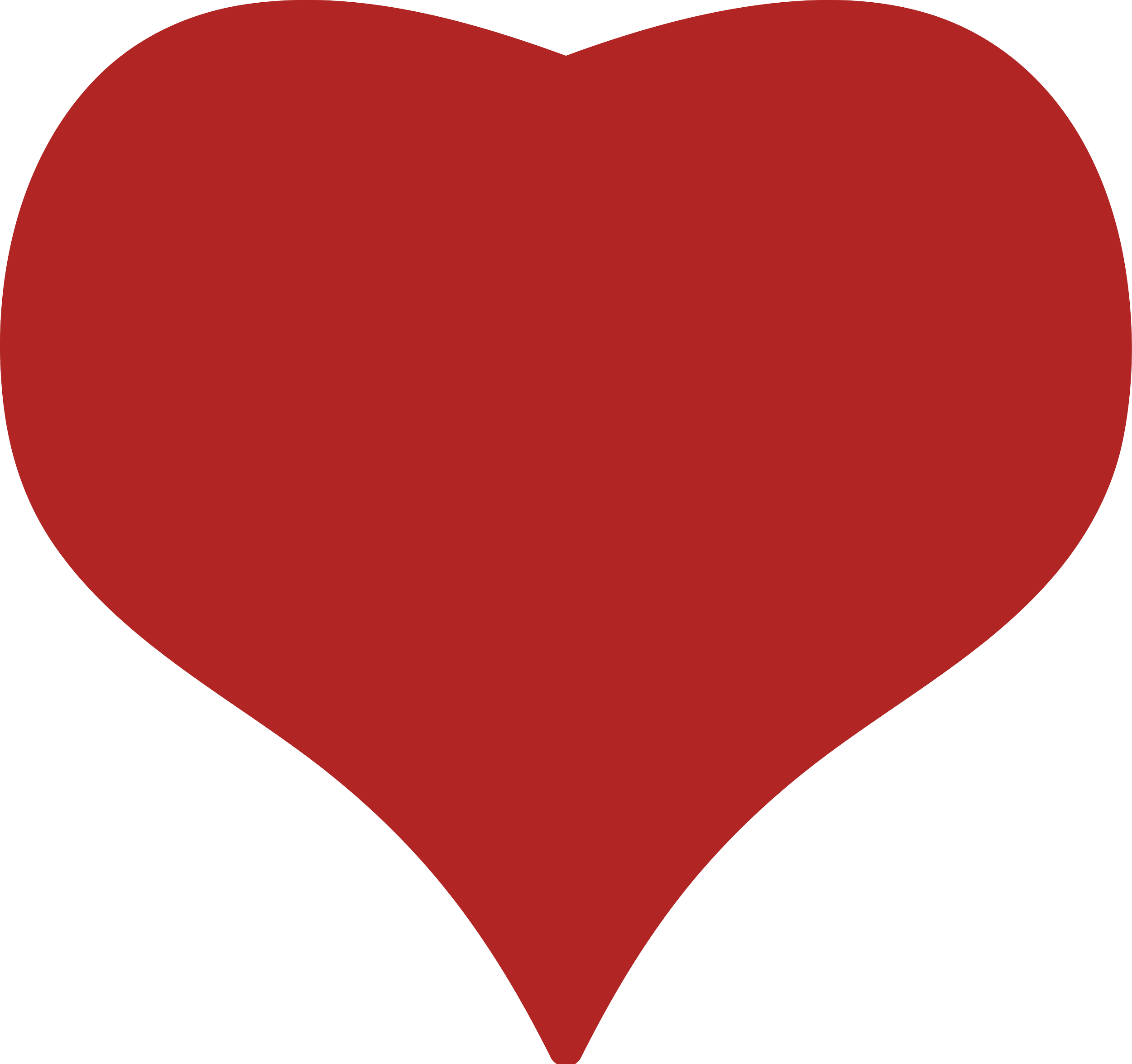 Red and black heart-shaped graphic resembling the Superman logo.