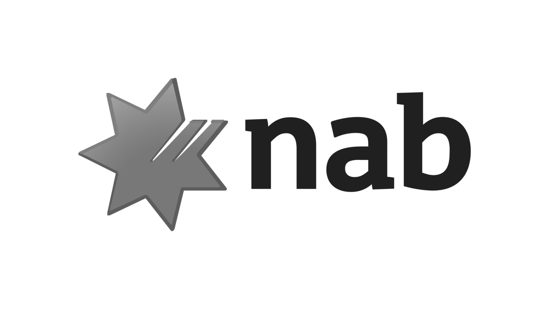 Stylized logo with a grey star on the left and black text that reads 'nash' in lowercase letters to the right of the star.