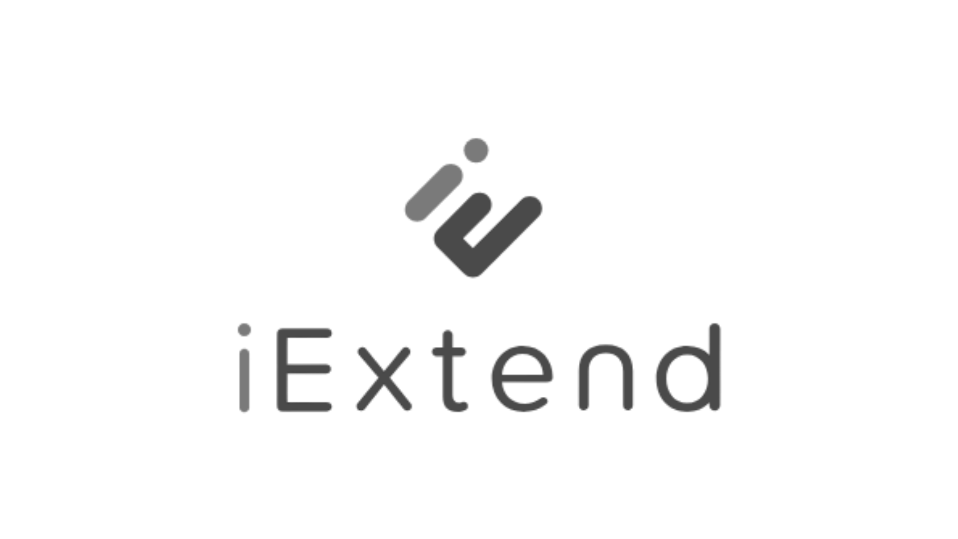 3D graphic of a hand holding a pencil, writing on the word 'extended' in a stylized font.