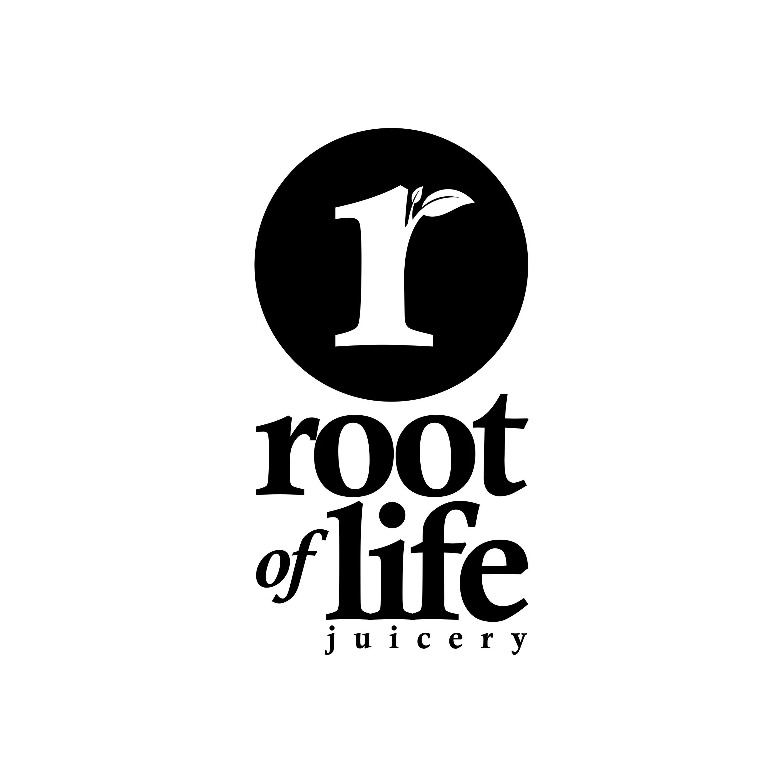 Root of Life Juicery logo
