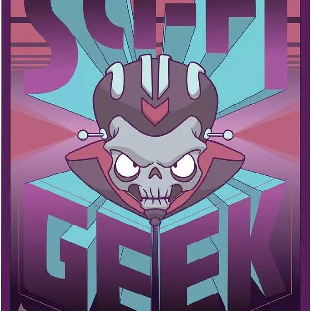 Vector Illustration turned into a sticker.