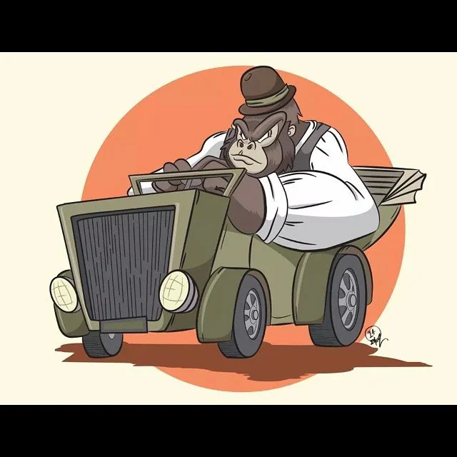 Vector Illustration don in Adobe Illustrator.