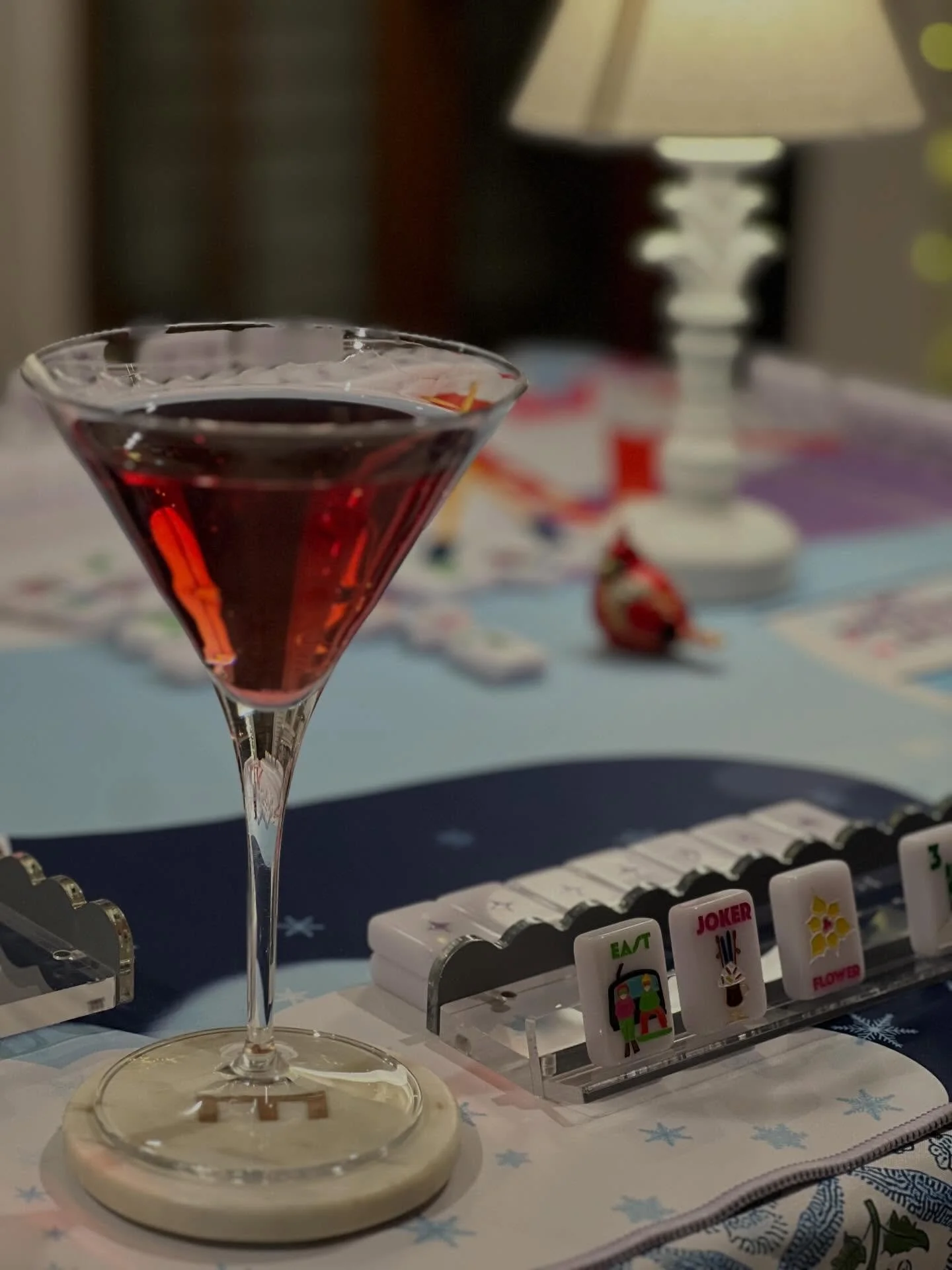 ✨Mahjong is a multi-sensory experience. A well appointed table, delicious and comforting snacks, a well crafted cocktail or mocktail makes your game night extraordinary. I&rsquo;m so excited about the many upcoming opportunities to share Mahjong with