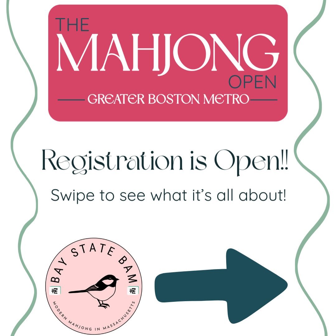 🐦 BIG NEWS, BIRDIES! 

I am so excited to introduce The Mahjong Open (@themahjongopen) to our community! 🎉

If you love playing Mahjong but struggle to line up schedules with your usual group, this brand-new Flex League format is going to be your n