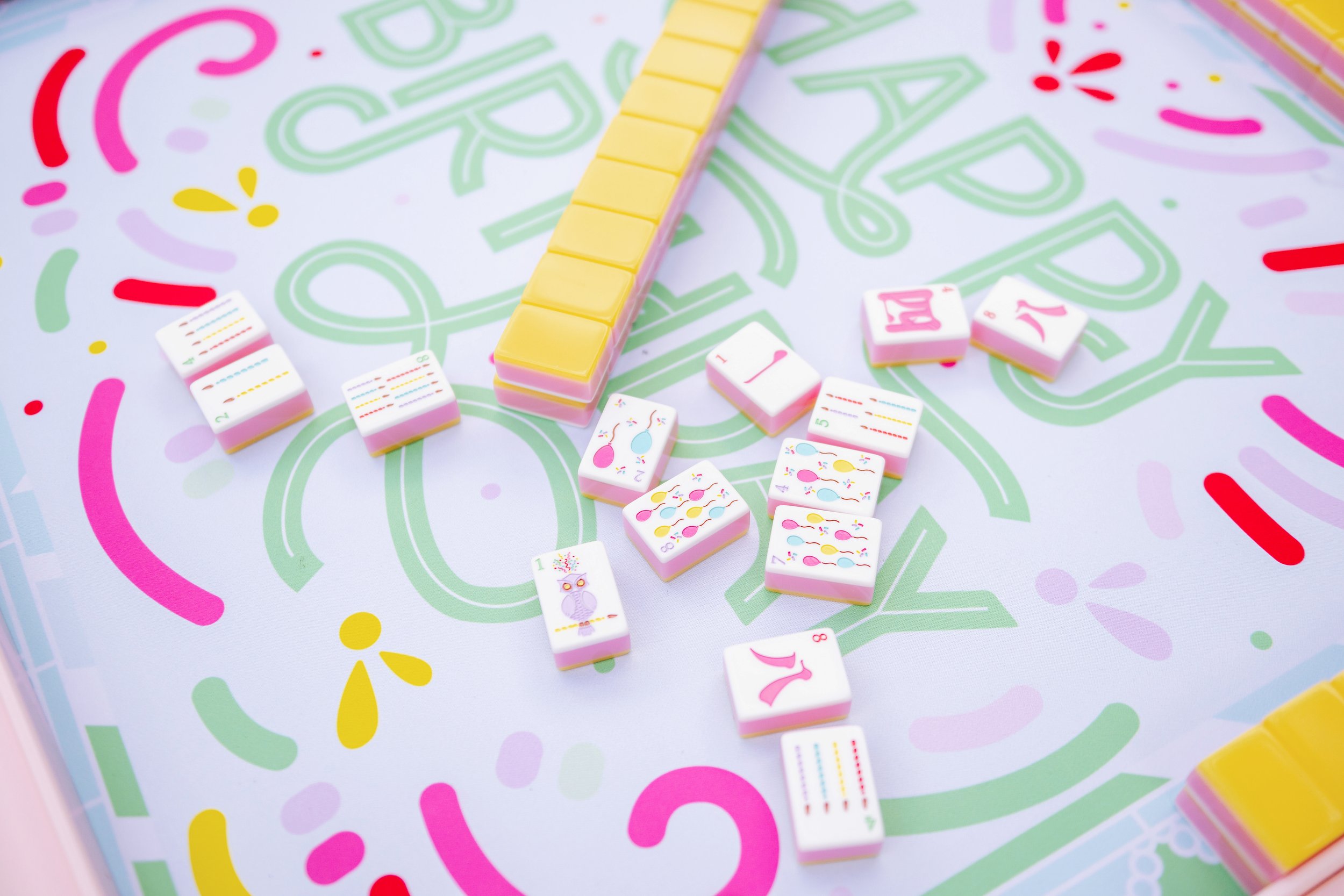 Birthday Tiles by Hip Hip Mahjong