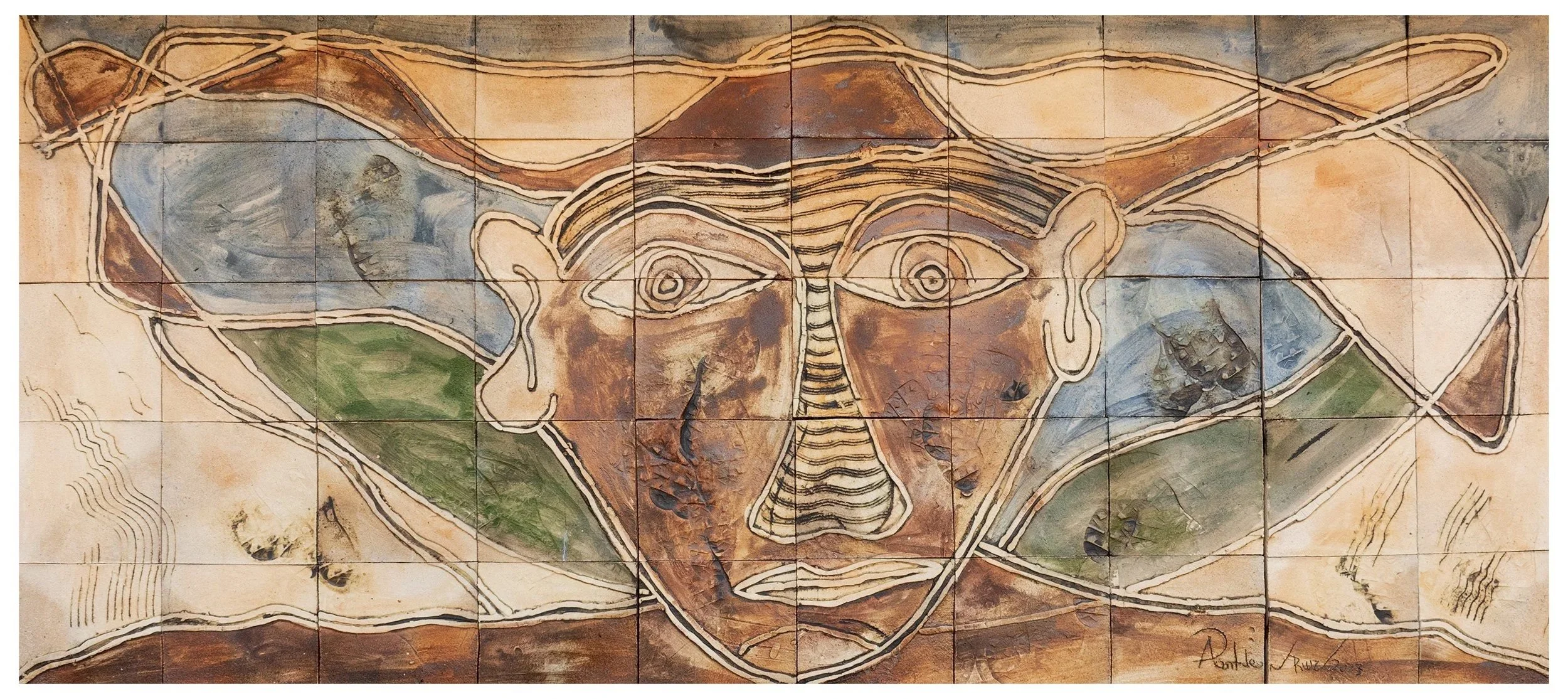 CERÁMICA A ALTA TEMPERATURA / 
130 X 290 CM /
2023