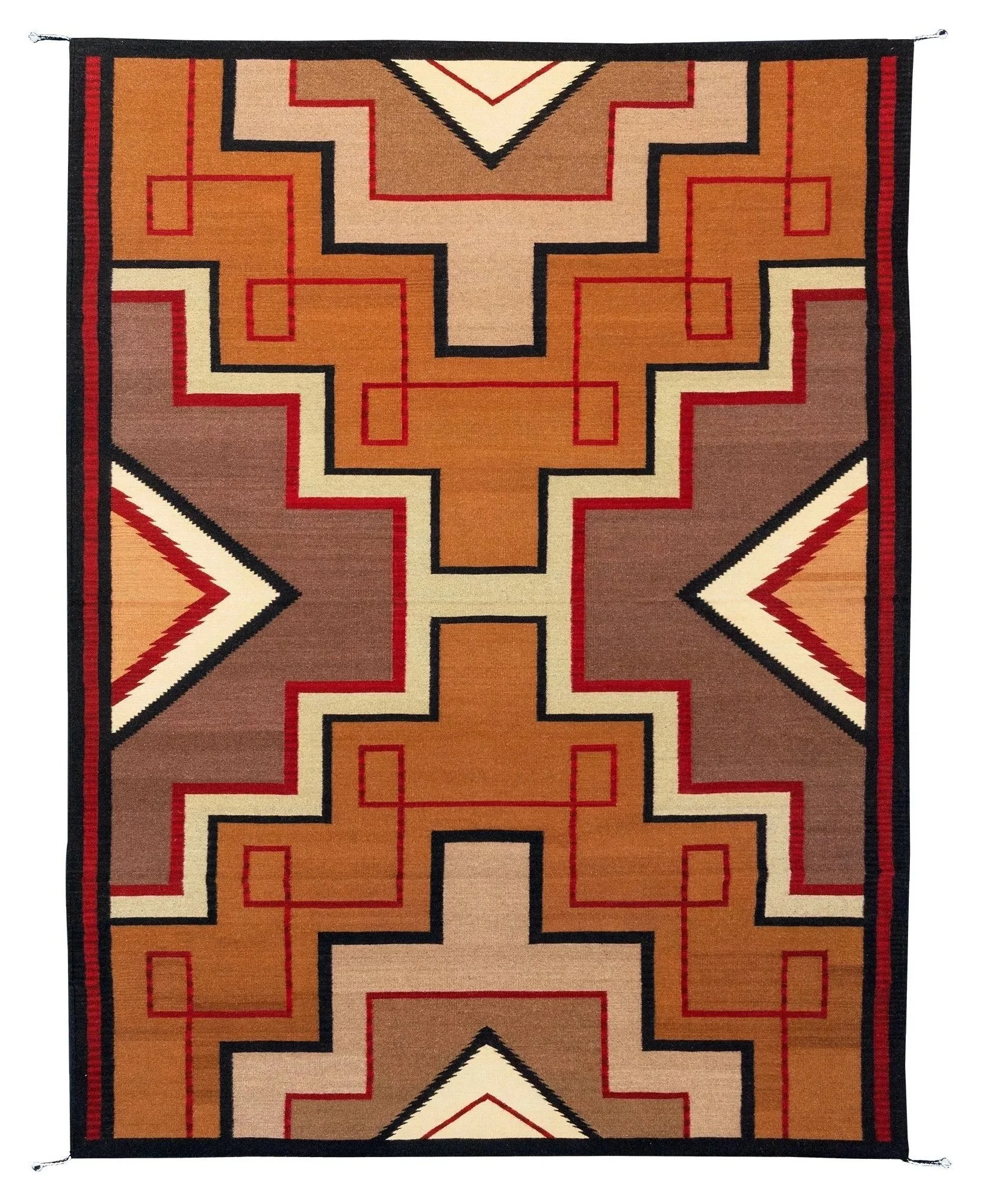 Los cuatro puntos cardinales / lana / 321 x 243 cm