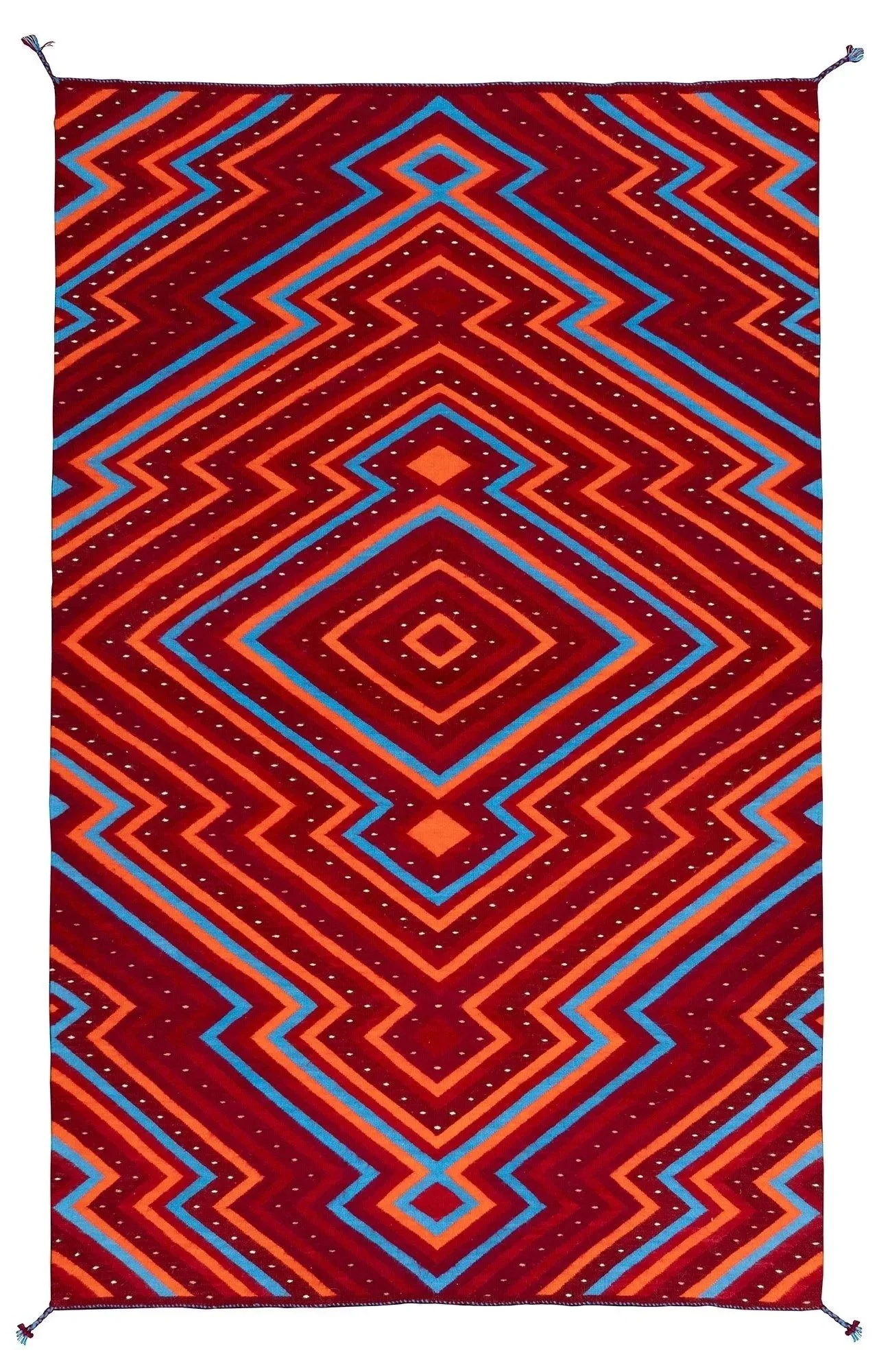 Diamantes / lana / 255 x 161 cm