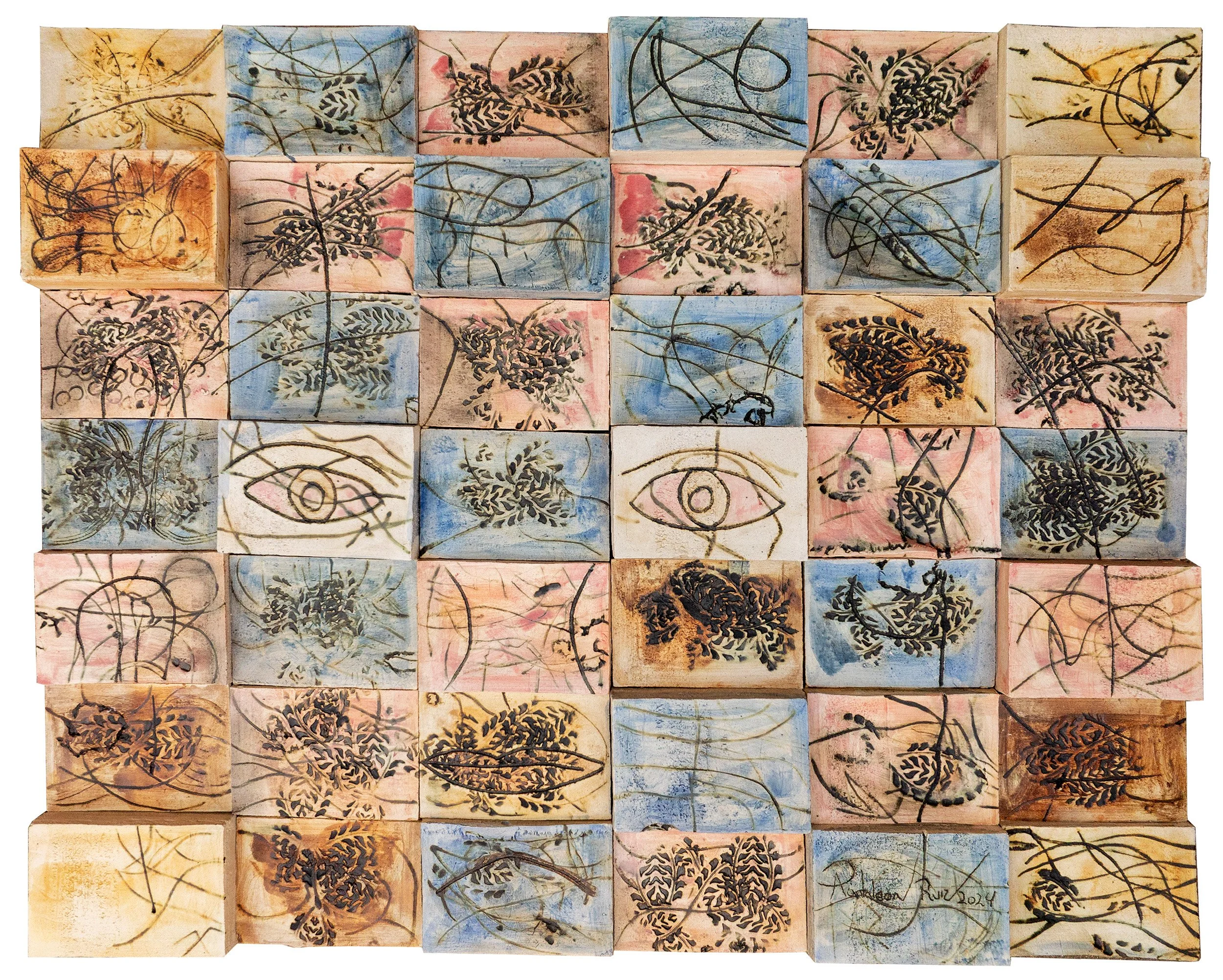 CERÁMICA A ALTA TEMPERATURA /
151 X 190 CM /
2024