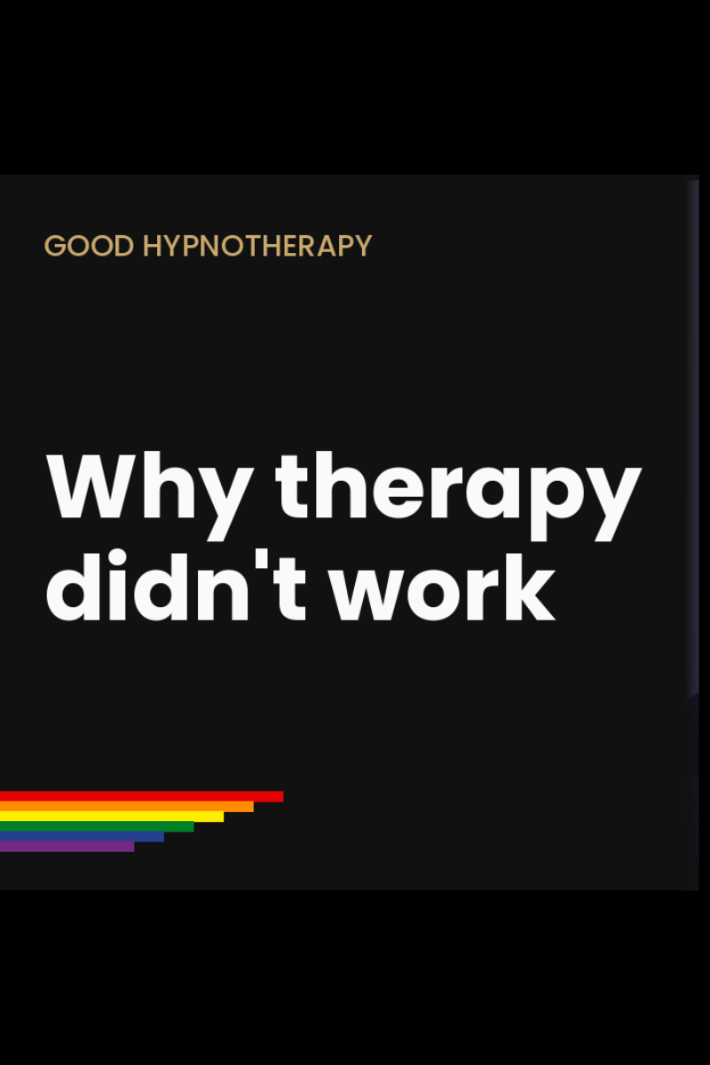 Talk therapy didn't work. Now what?