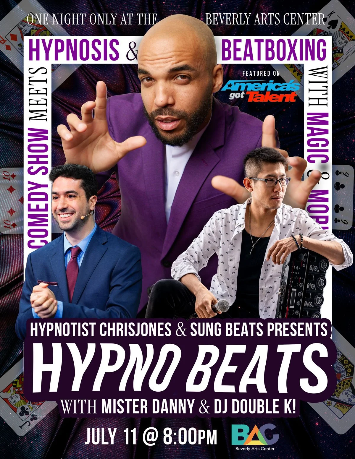 Hypnotist Chris Jones &amp; Sung Beats Presents: HYPNO Beats! 