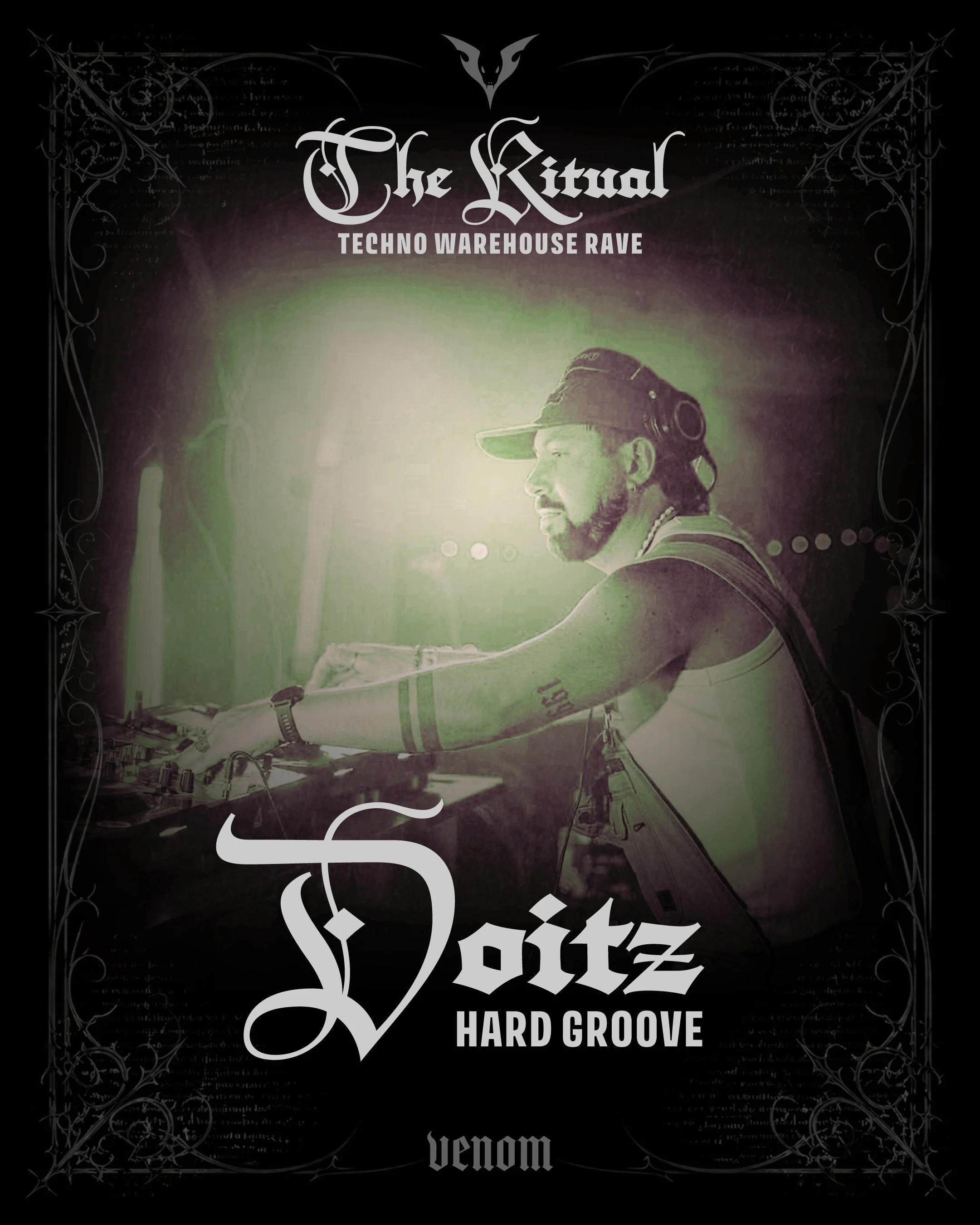 ⚫⛓️ ARTIST SPOTLIGHT: 𝗗𝗢𝗜𝗧𝗭 ⛓️⚫

Hailing from Te-Awakairangi, Doitz continues to make his mark on the Aotearoa music scene. Best known for his creativity and energy behind the decks, Doitz always delivers a funky, electrifying and colourful blen
