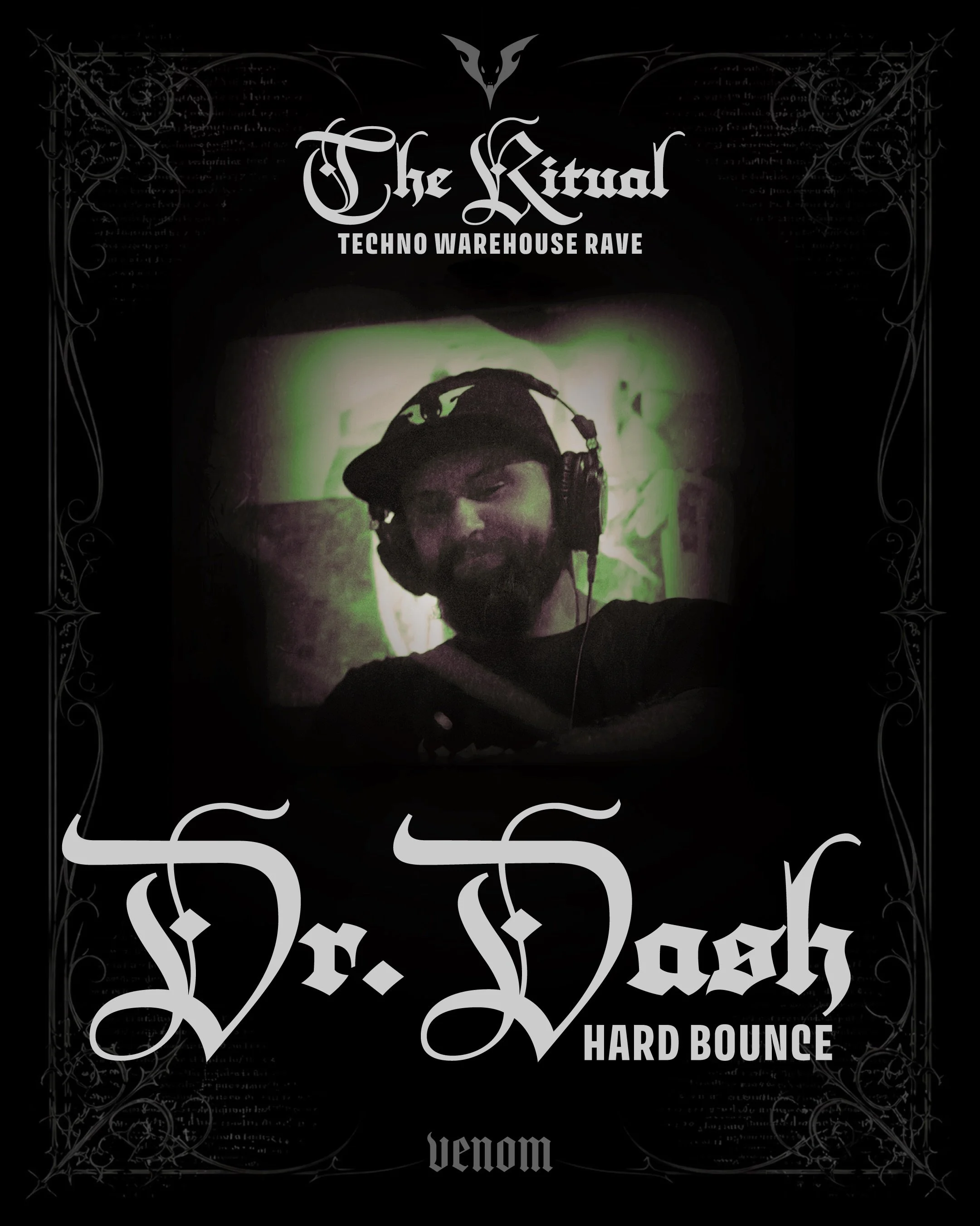 ⚫⛓️ ARTIST SPOTLIGHT: 𝗗𝗥. 𝗗𝗔𝗦𝗛 ⛓️⚫

Dr Dash, co-founder of Venom events, delivers new life to Wellington&rsquo;s underground rave scene. Specialising in hard trance, hard bounce and neo rave, prepare to have another full dose of hard bouncy tec