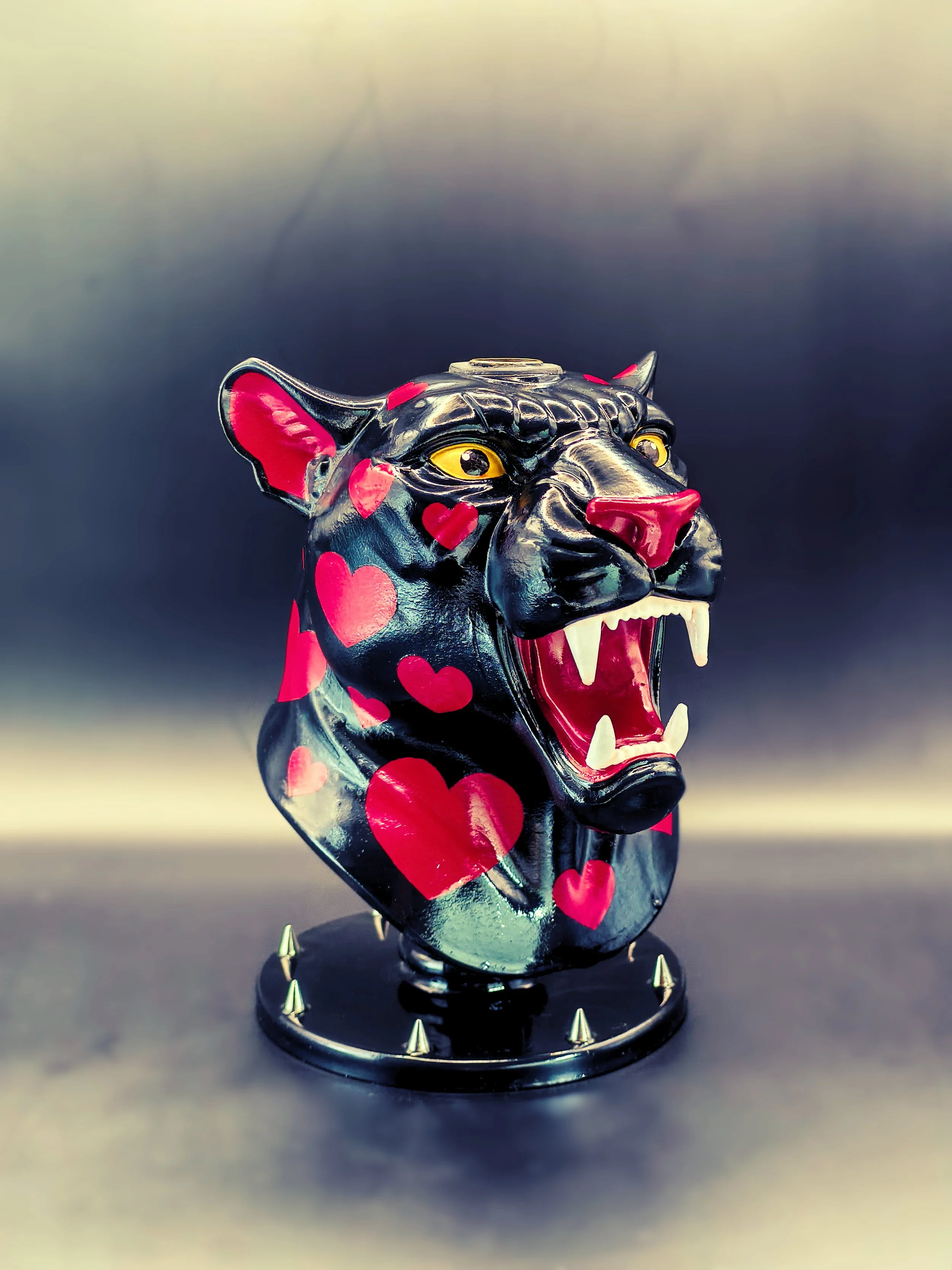 Panther Backflow Incense Burner