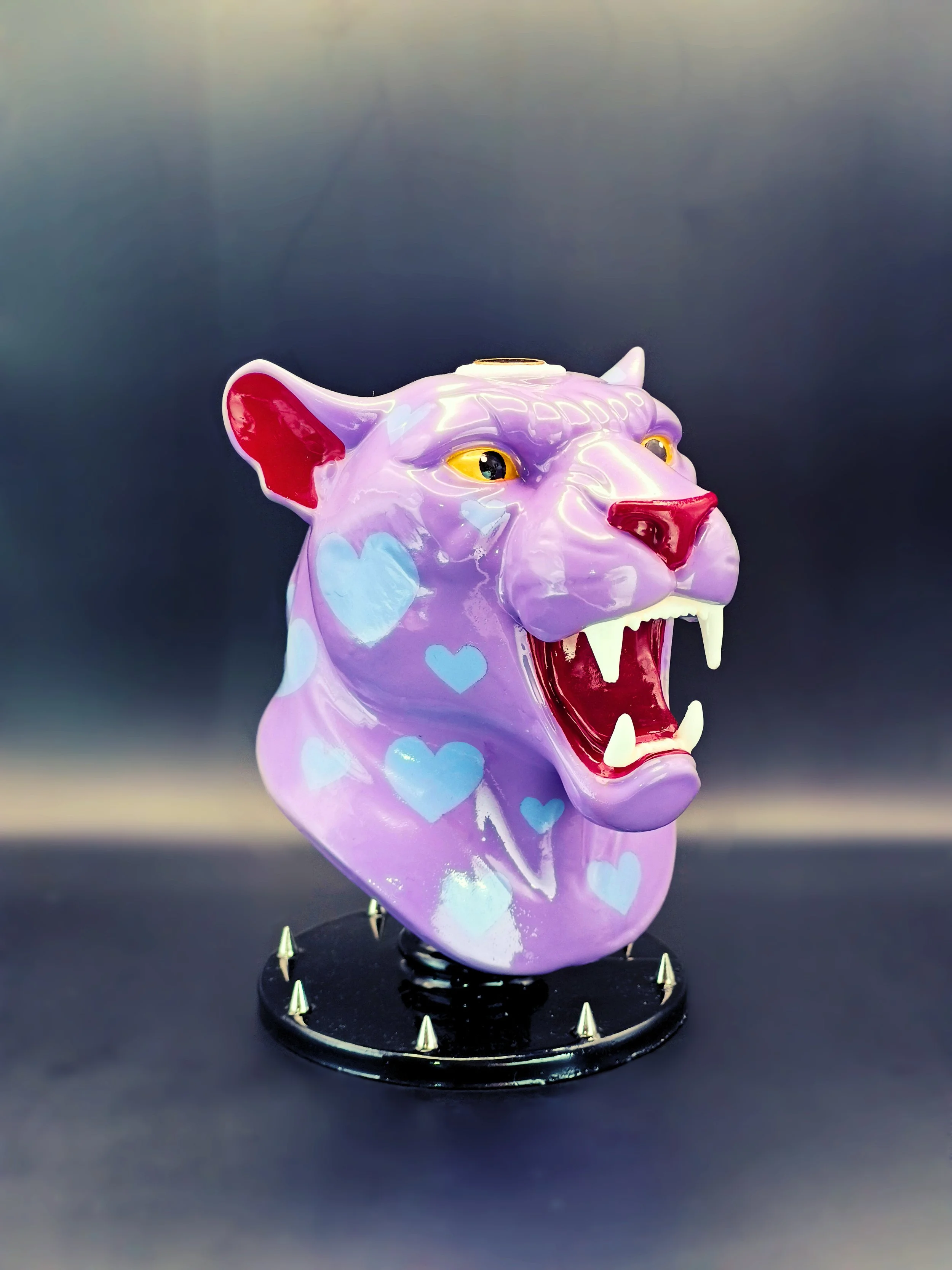 Panther Backflow Incense Burner