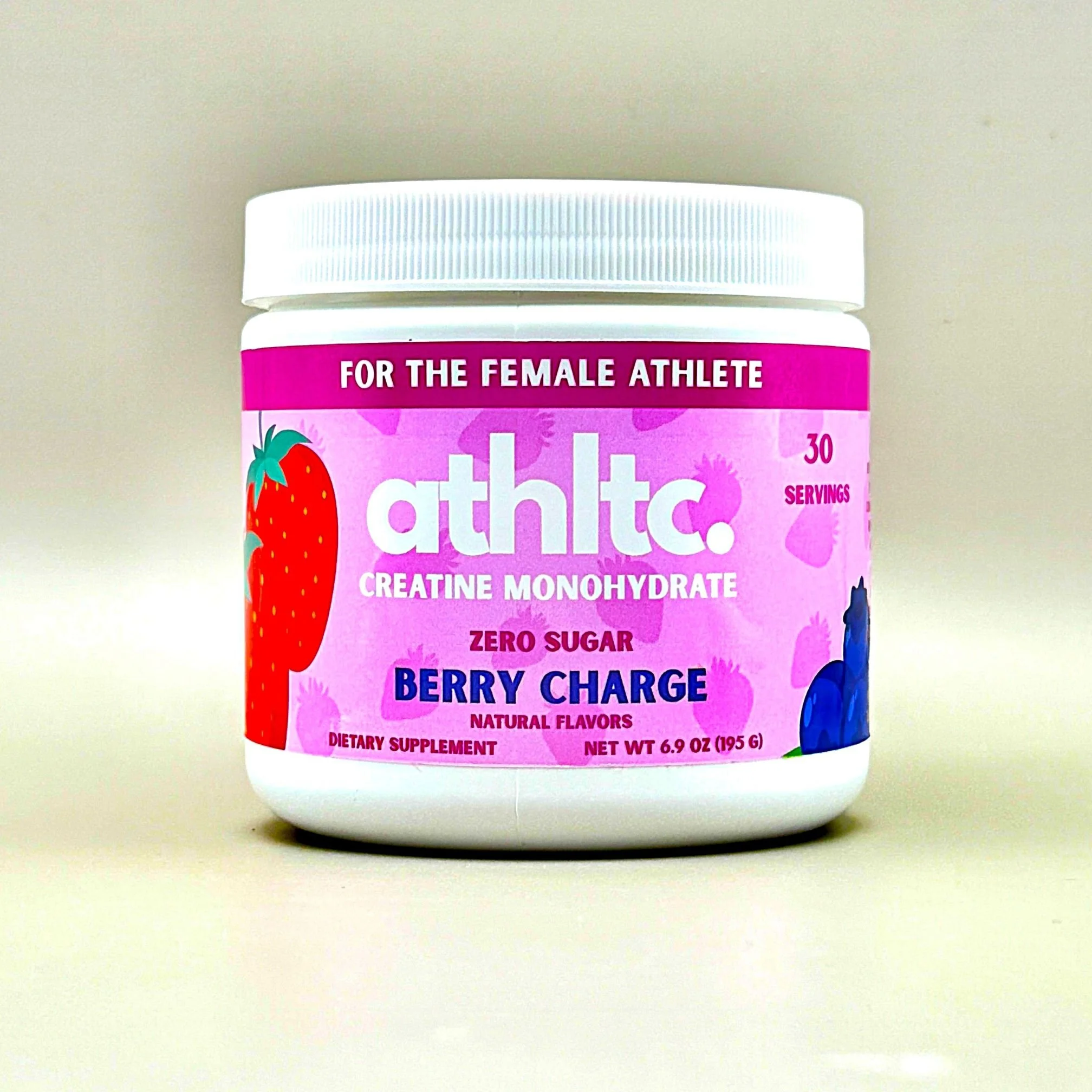 Creatine Monohydrate - Berry Charge / 30 Servings