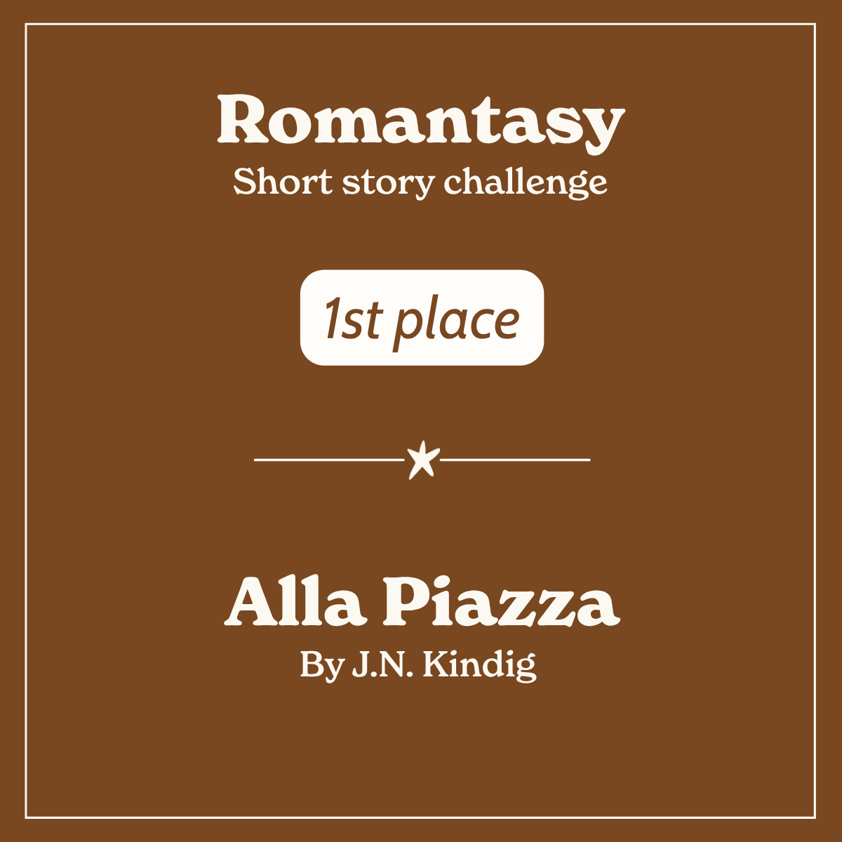 Alla Piazza By J.N. Kindig