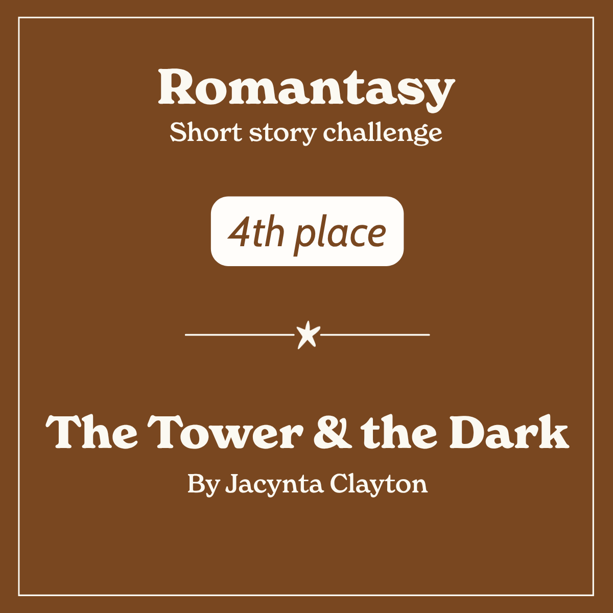 The Tower &amp; the Dark By Jacynta Clayton