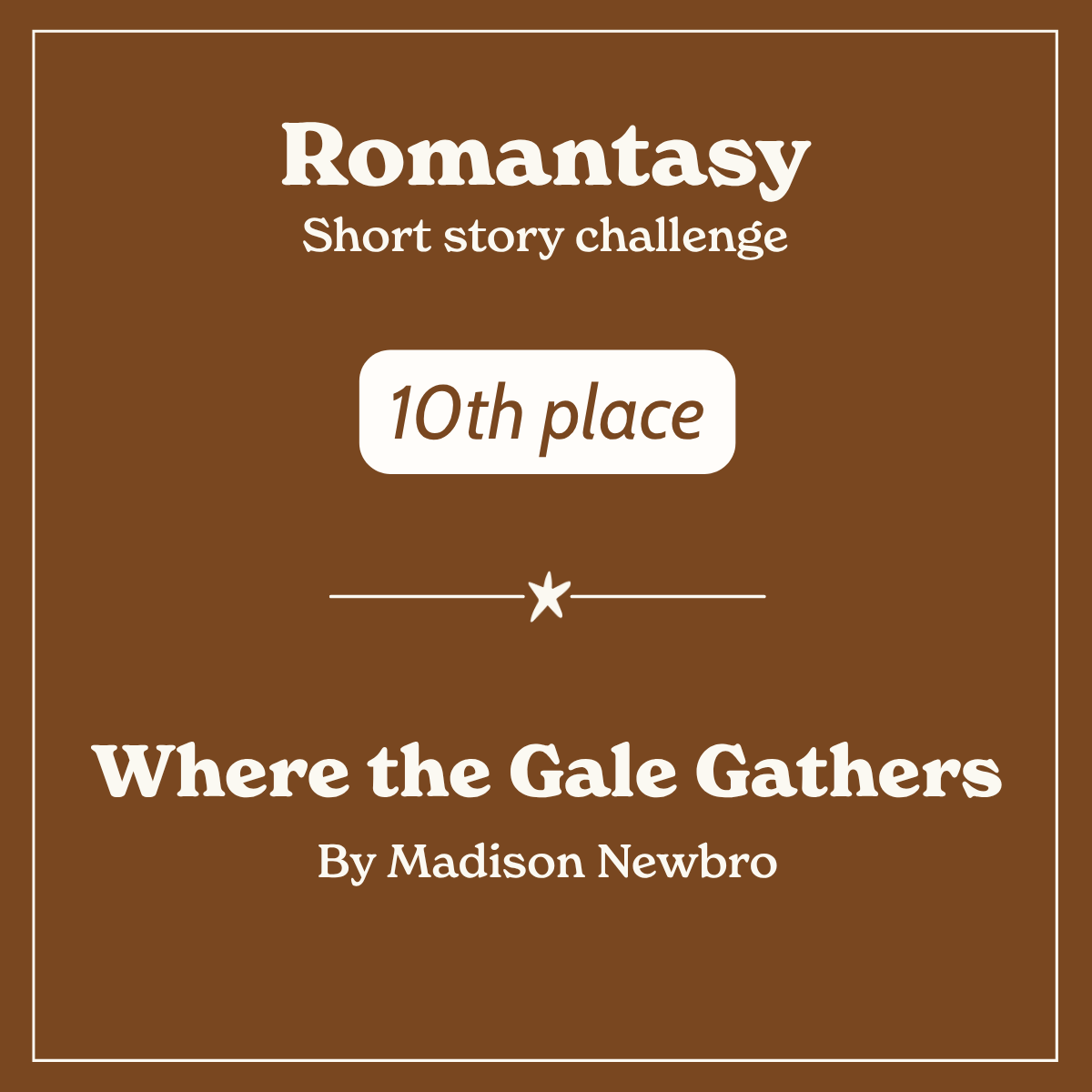Where the Gale Gathers By Madison Newbro