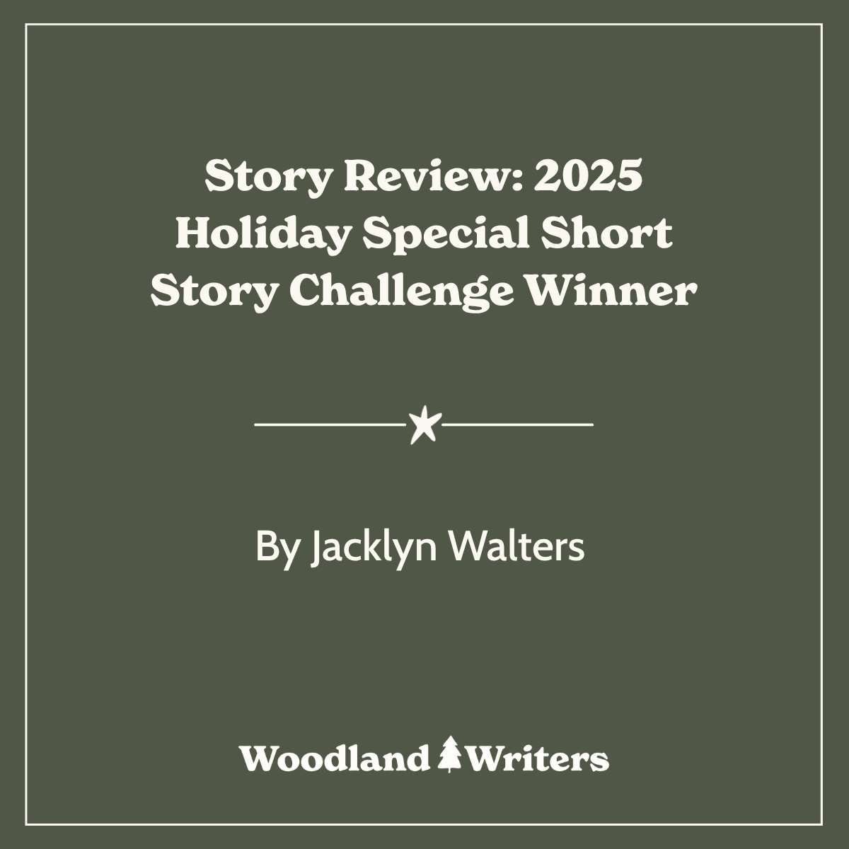 Story Review: 2025 Holiday Special Short Story Challenge Winner