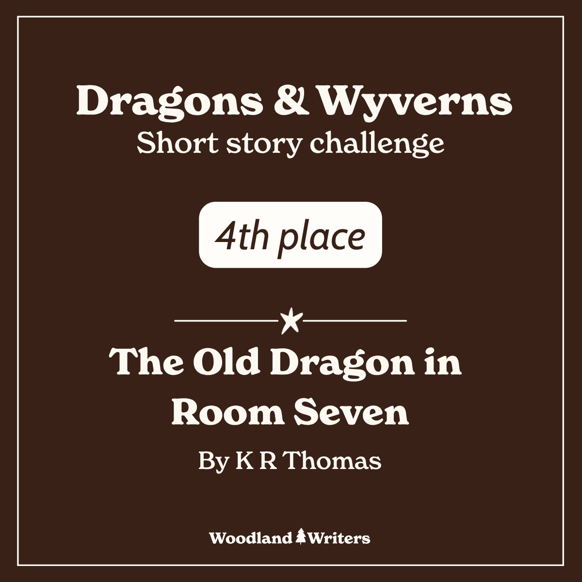 The Old Dragon in Room Seven by K R Thomas