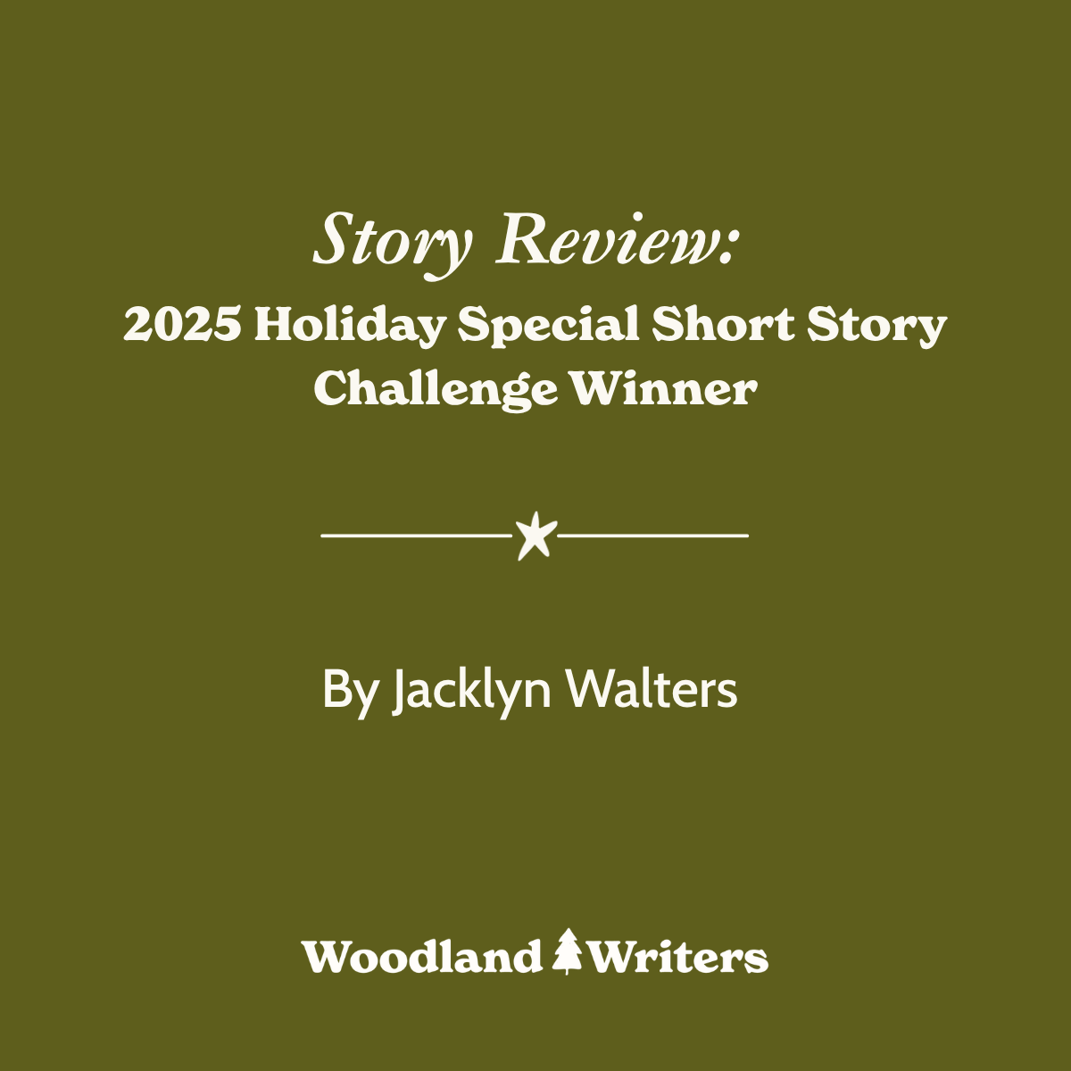 Story Review: 2025 Holiday Special Short Story Challenge Winner