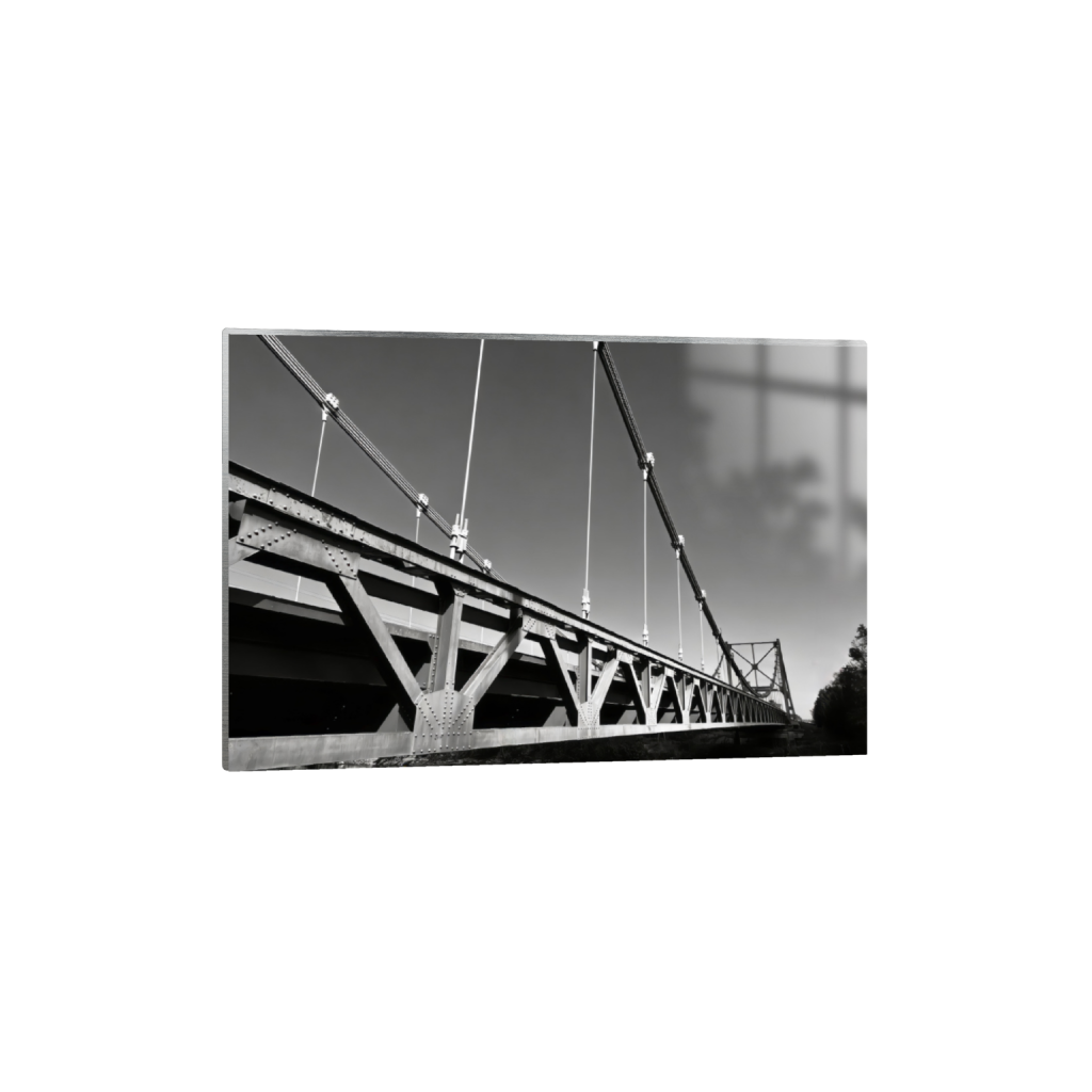 Hal Adams Bridge | Metal and Canvas Print