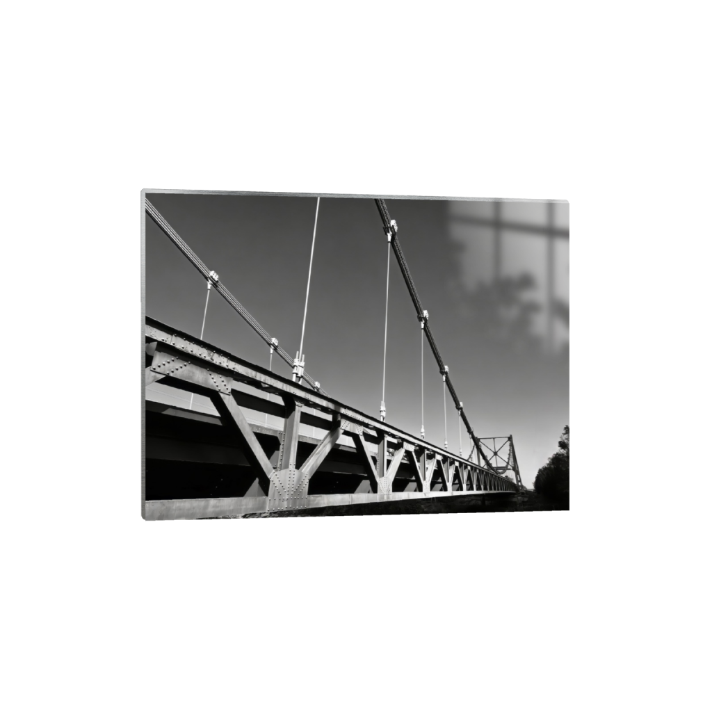 Hal Adams Bridge | Metal and Canvas Print