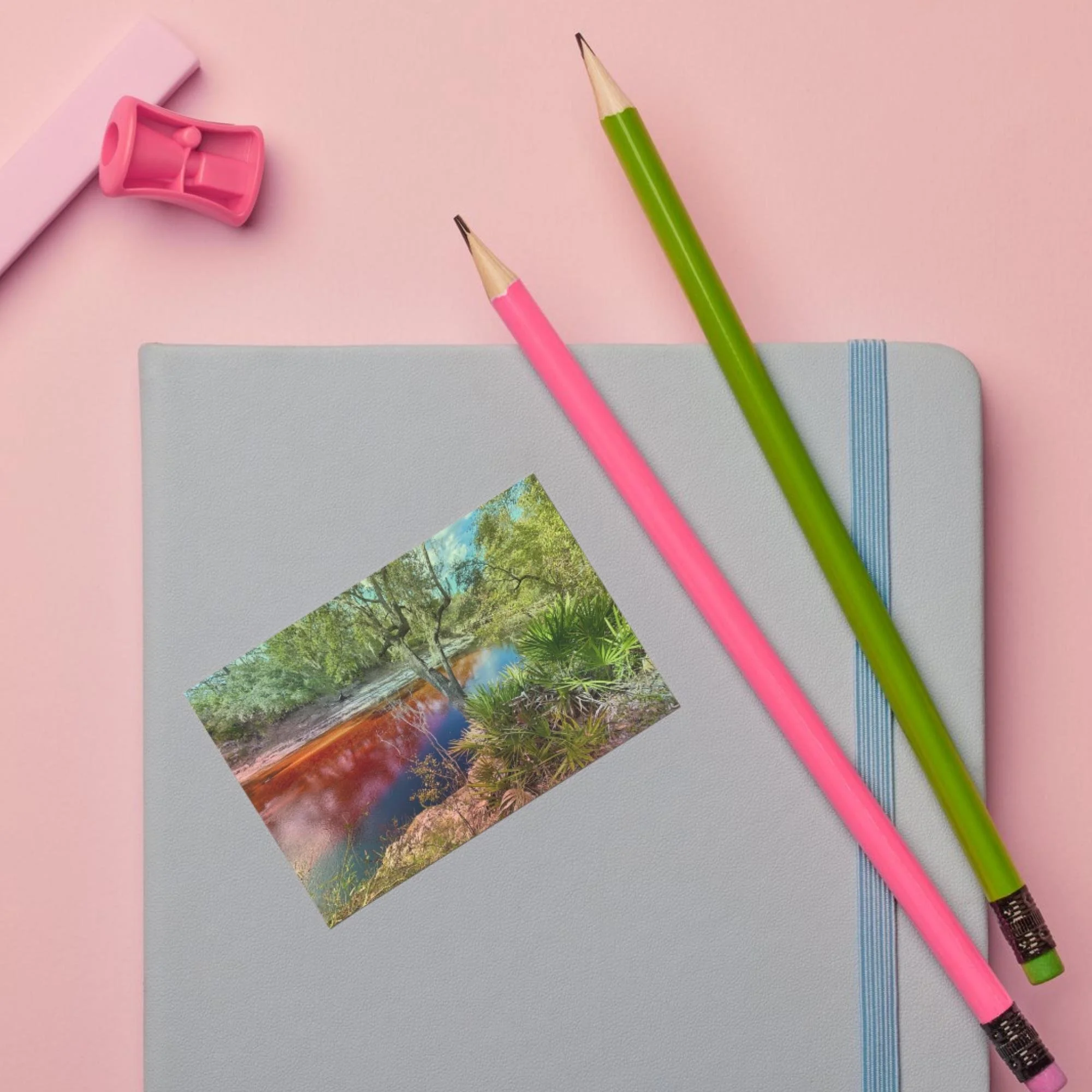 Suwannee River Holographic Sticker