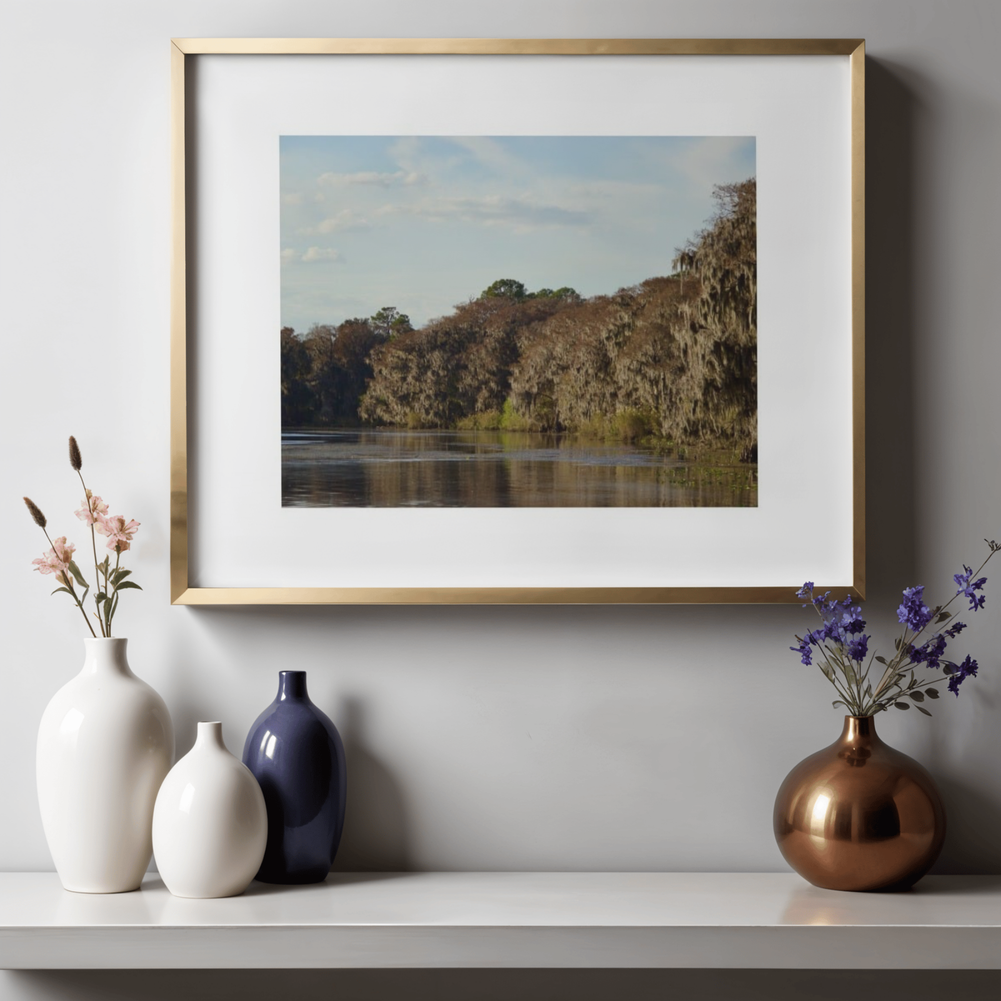 Lake Monroe Shoreline | Paper Print - Unframed
