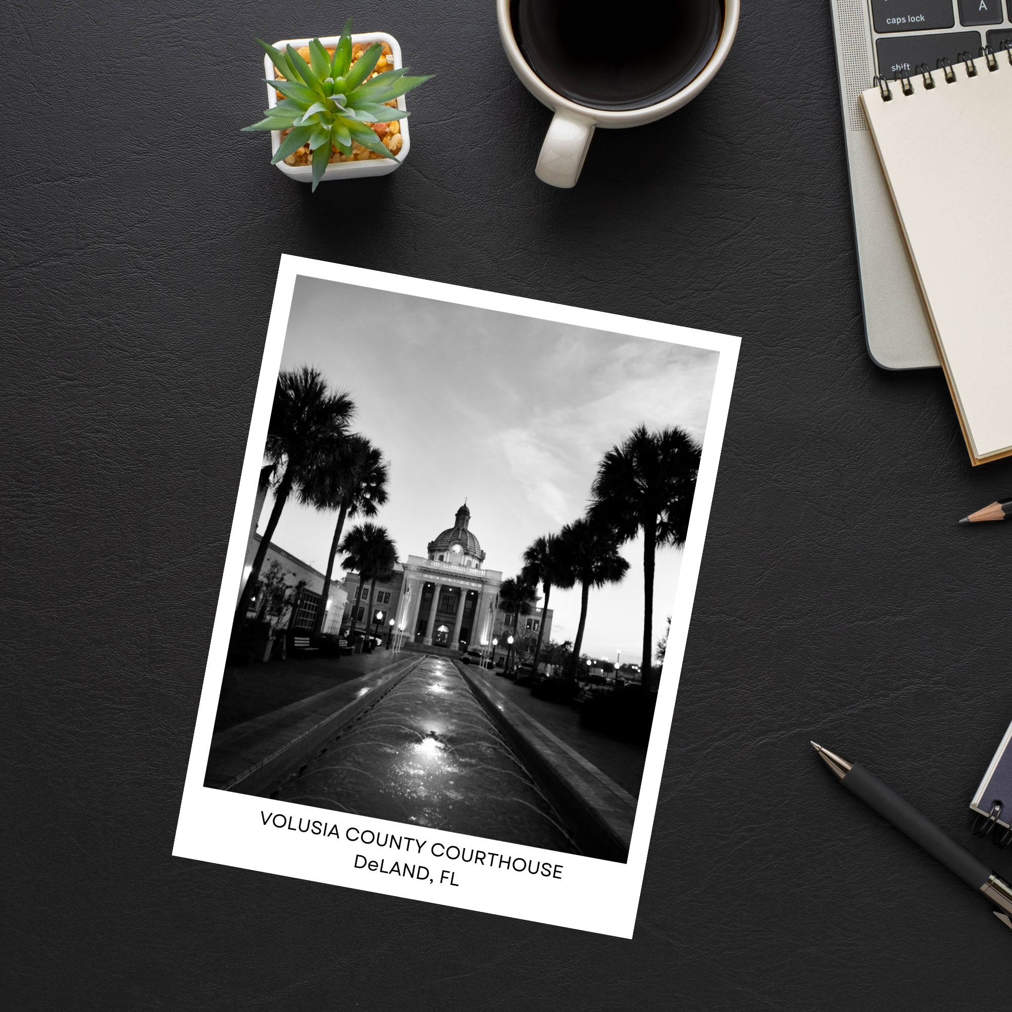 Volusia County Courthouse Postcard