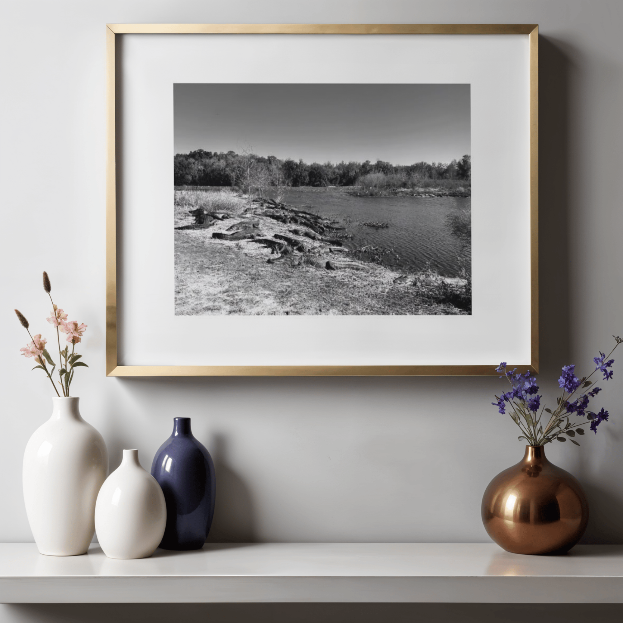 A Quiet Line of Teeth | Paper Print - Unframed