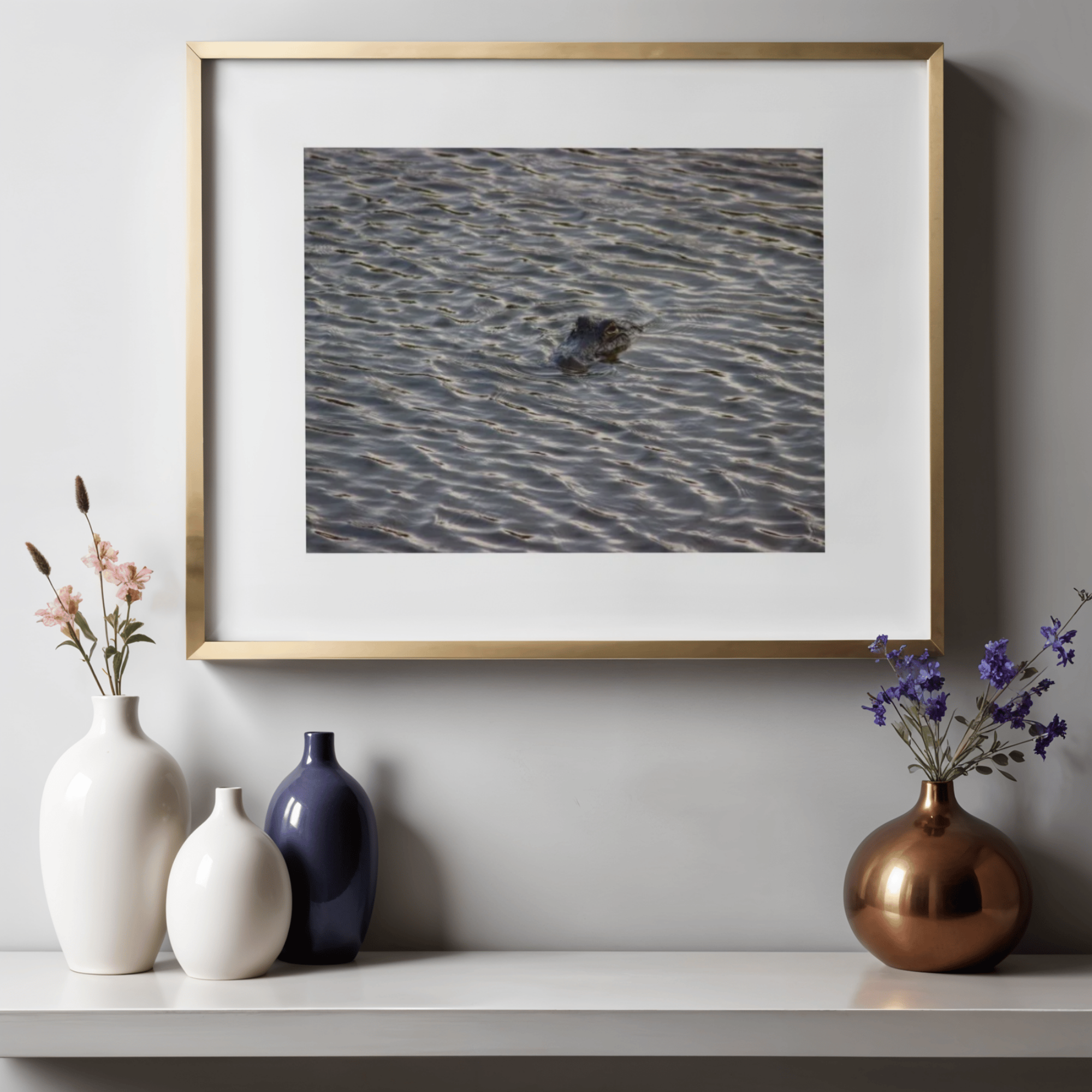 Just Below the Surface | Paper Print - Unframed