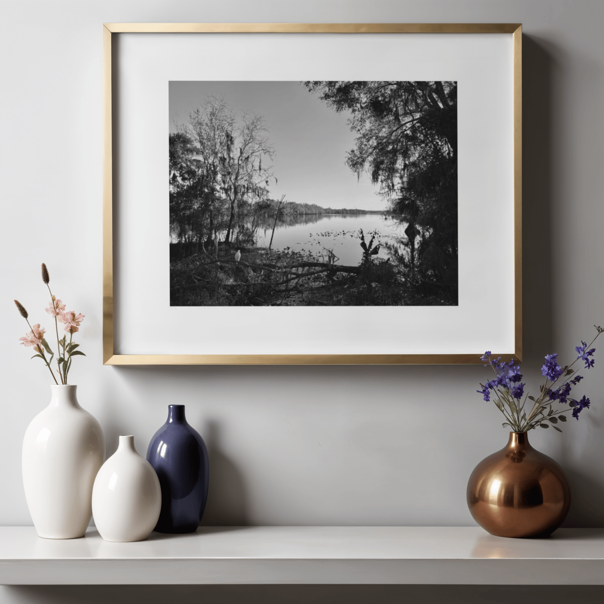 Where the River Waits | Paper Print - Unframed