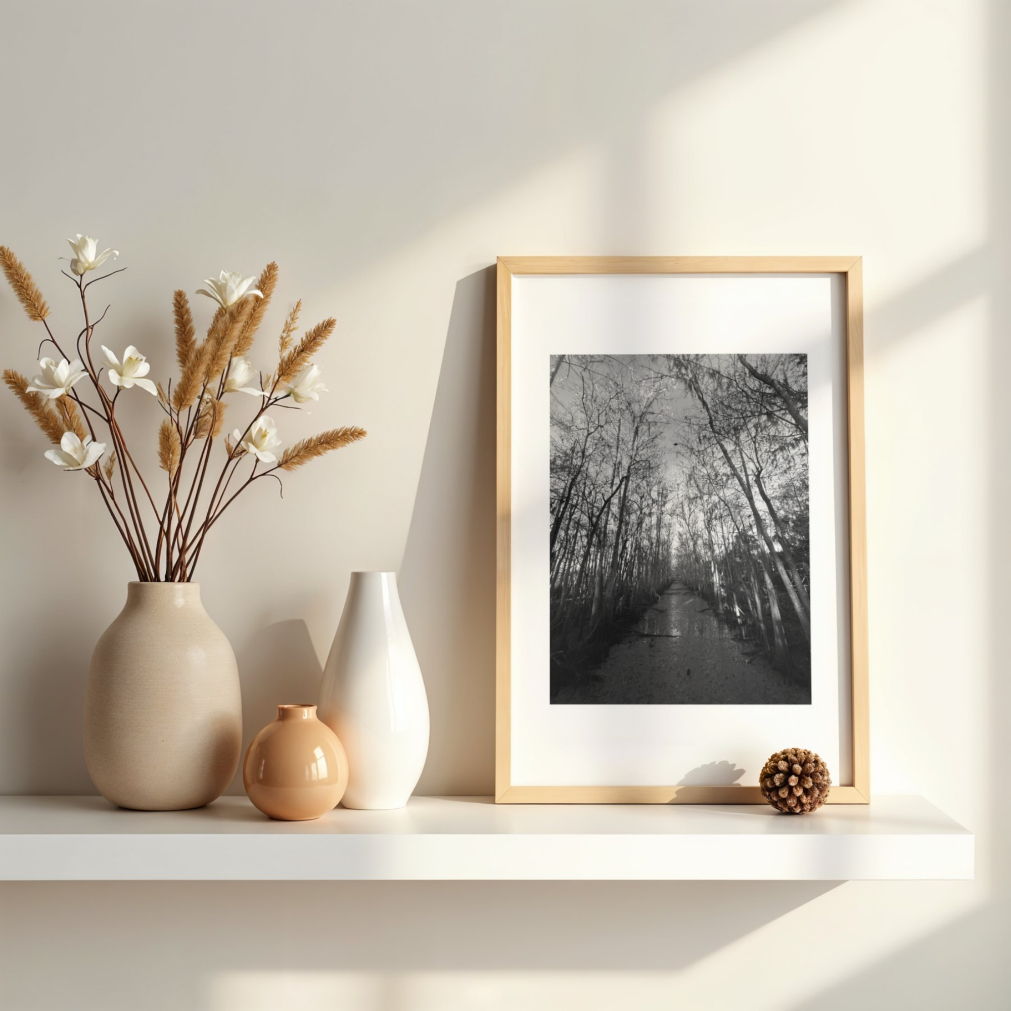 Through the Cypress | Paper Print - Unframed