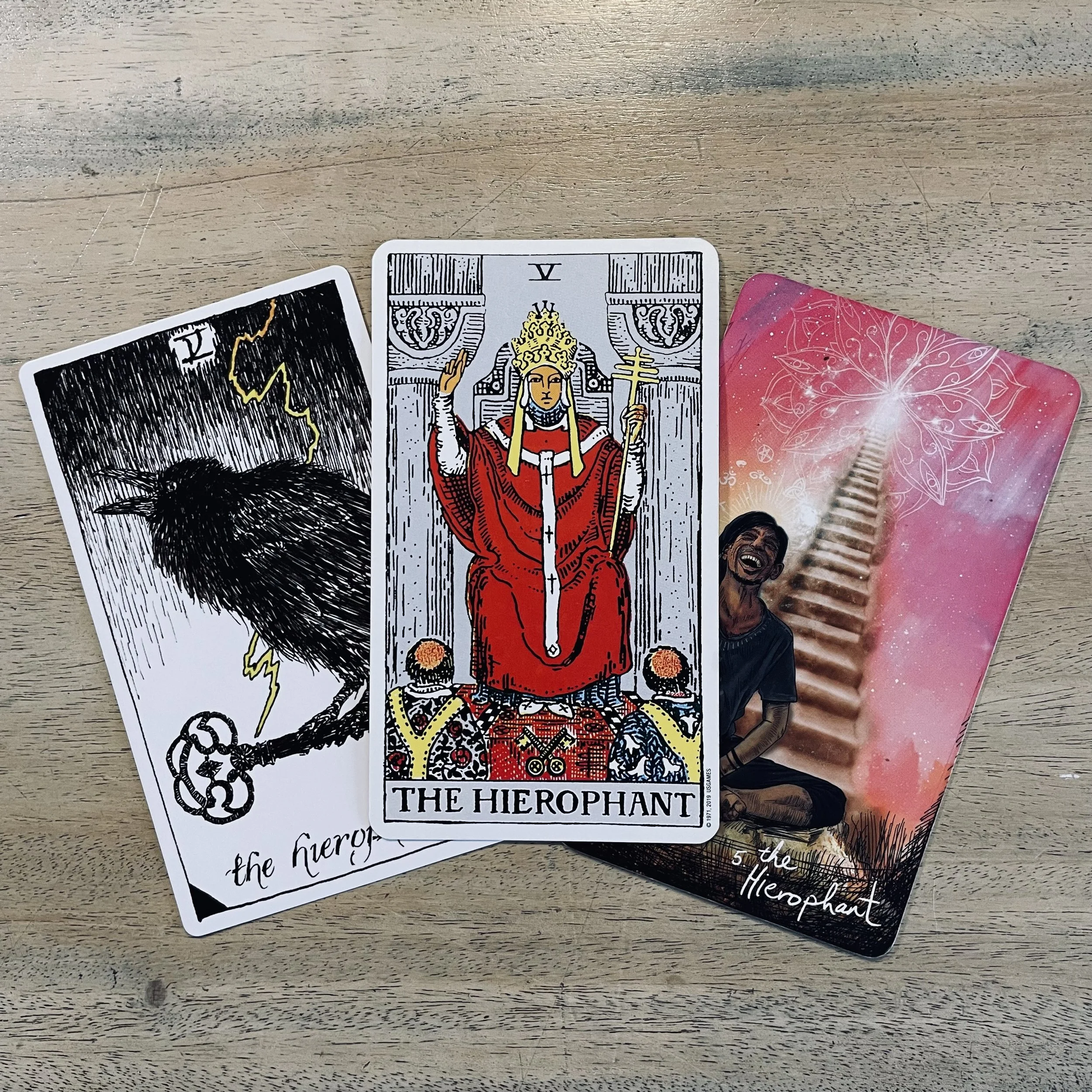 5 — The Hierophant: Where Divine Wisdom Meets Human Voice&nbsp;