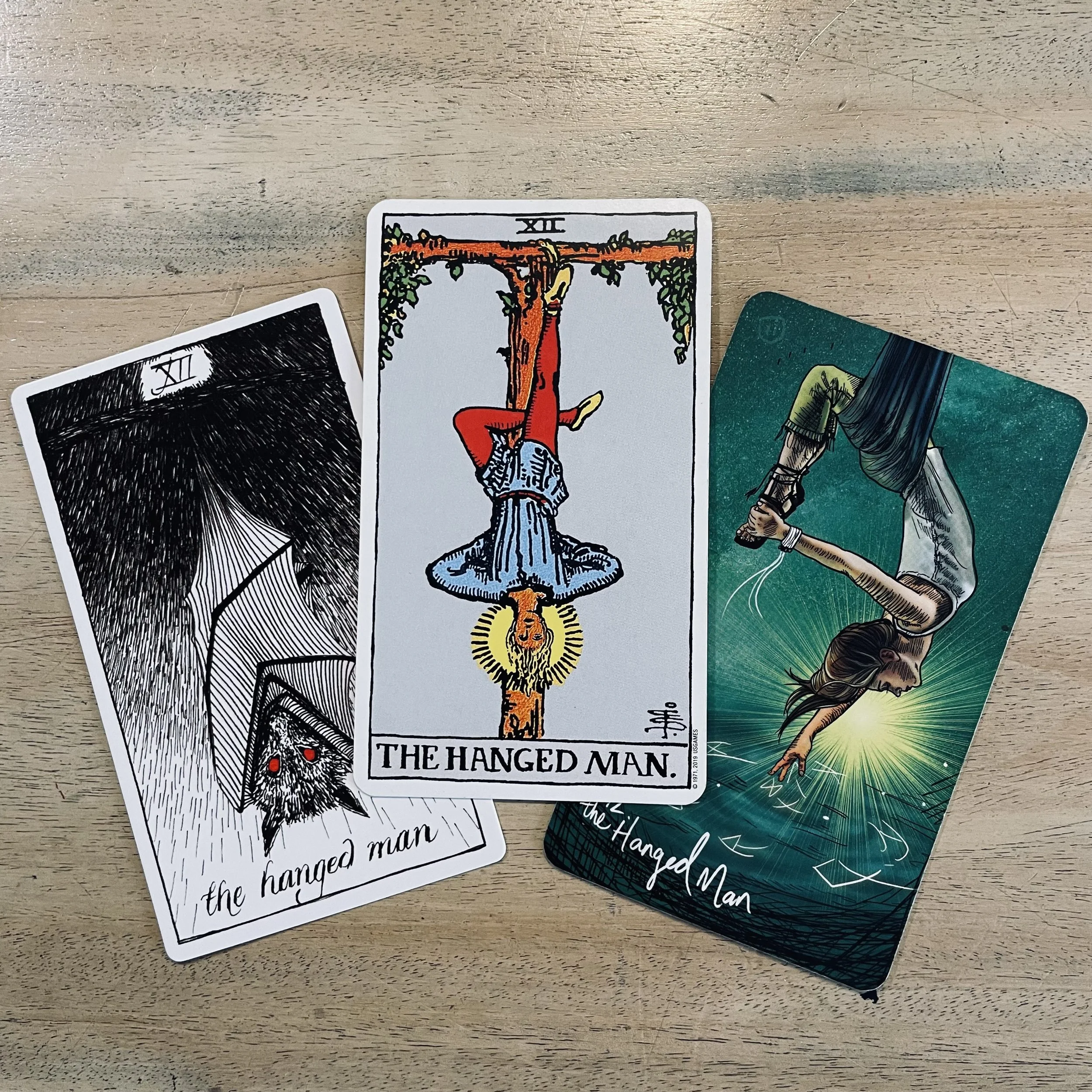 12 — The Hanged Man: What You See When You Stop Trying to Move&nbsp;