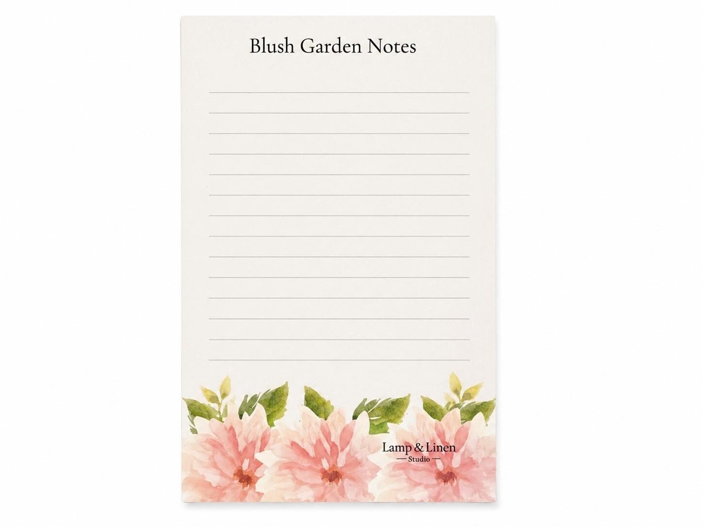 Blush Garden Notes