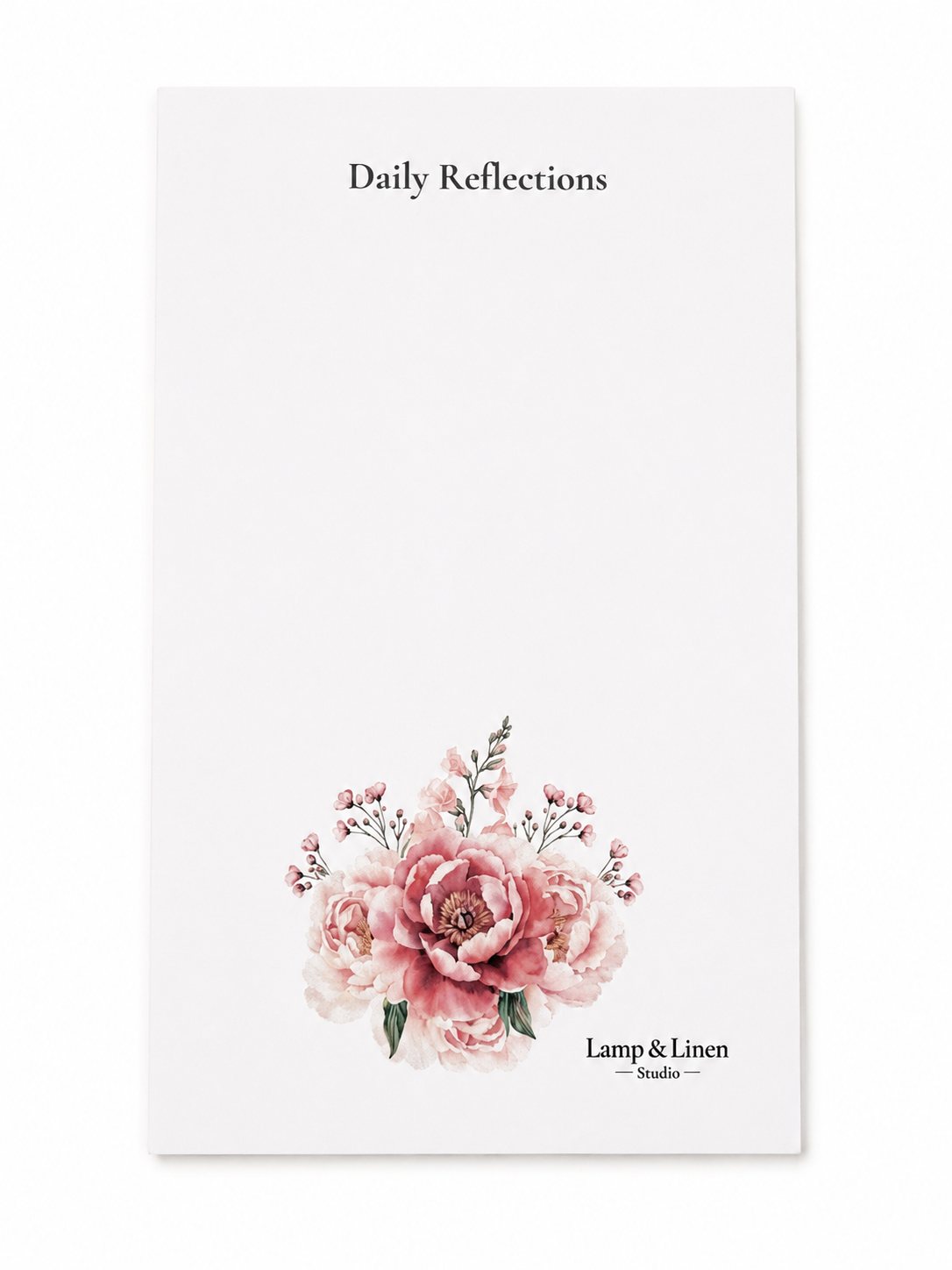 Daily Reflections Notepad