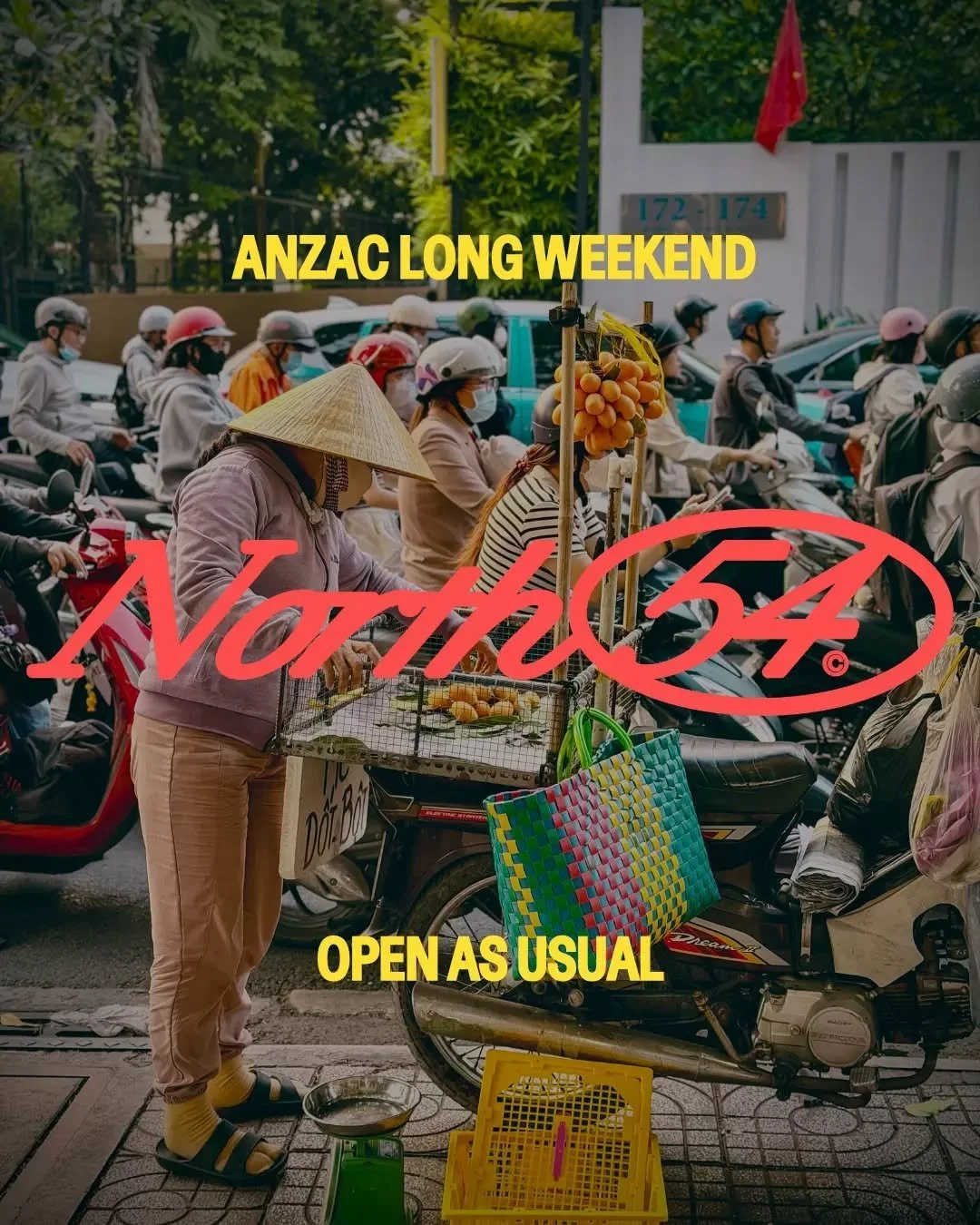 ANZAC LONG WEEKEND ❤️

Open as usual Sat &amp; Sun, closed Mon.