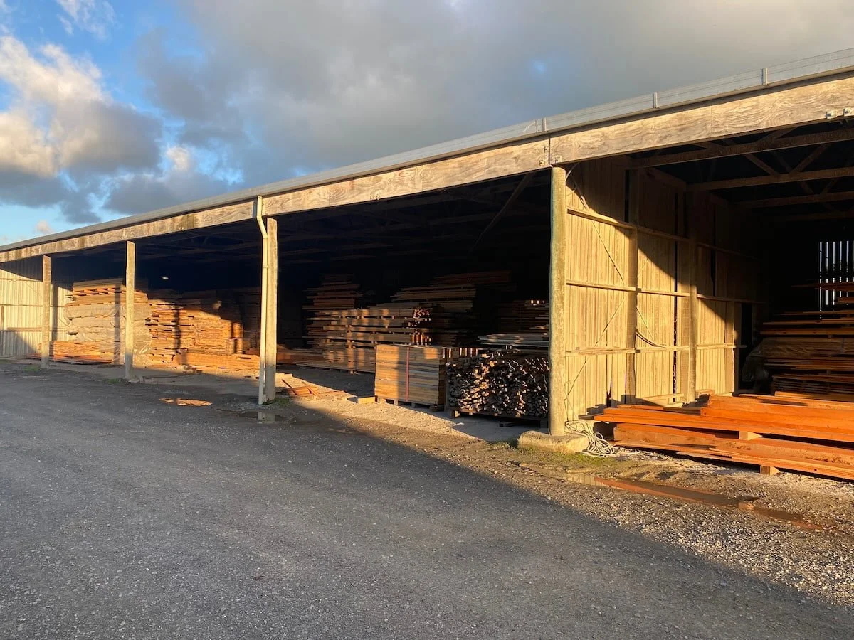 Ticehurst Timbers produces and stores large quantities of bespoke timber products for a variety of construction and renovation projects