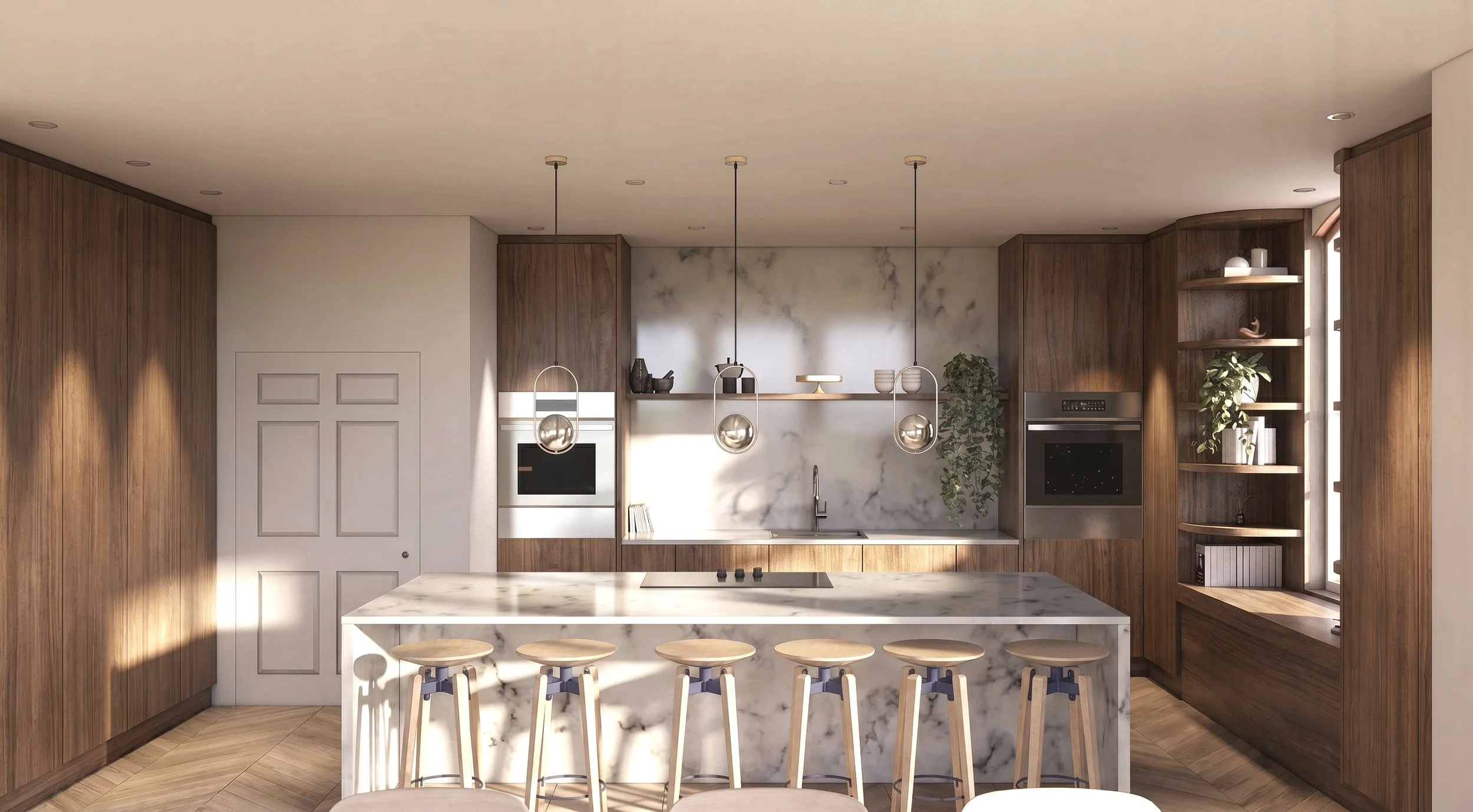 Pier - Kitchen Elevation