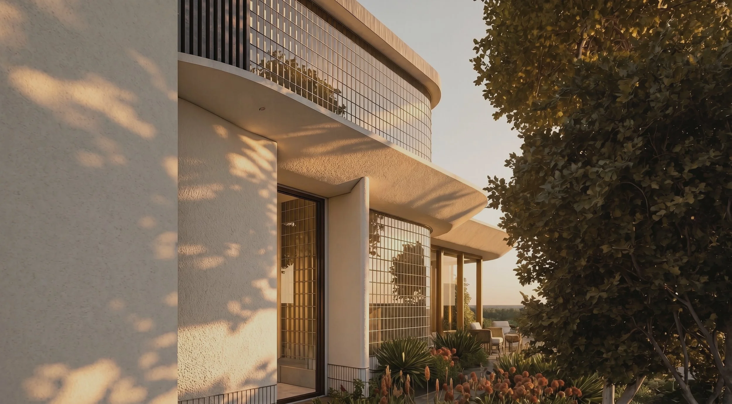Pavilion - Entrance Elevation
