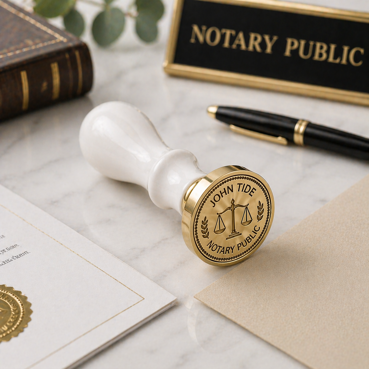 Custom Notary Wax Stamp