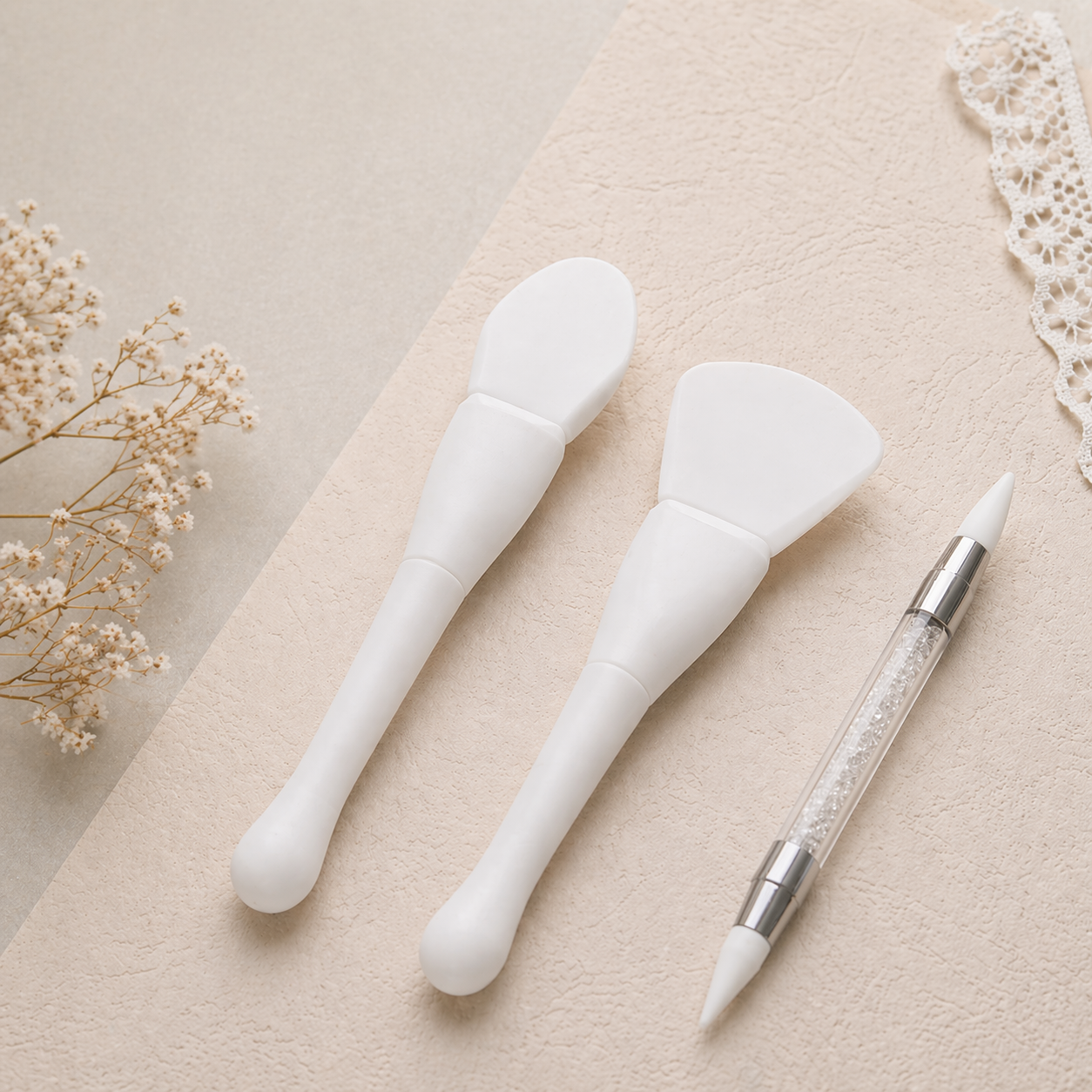 Non-Stick Silicone Wax Cleaning Tools (Set of 3)