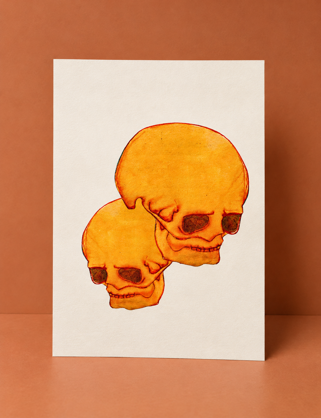 Warm-Toned Double Skull Art Print.png