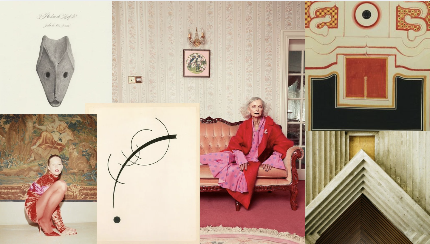 Vision board mood board by Robin Richardson